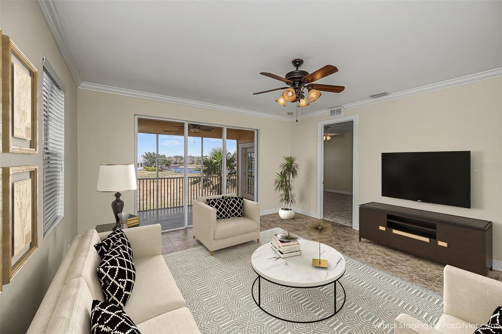 virtually staged - 25601 HERITAGE LAKE BLVD #46, PUNTA GORDA