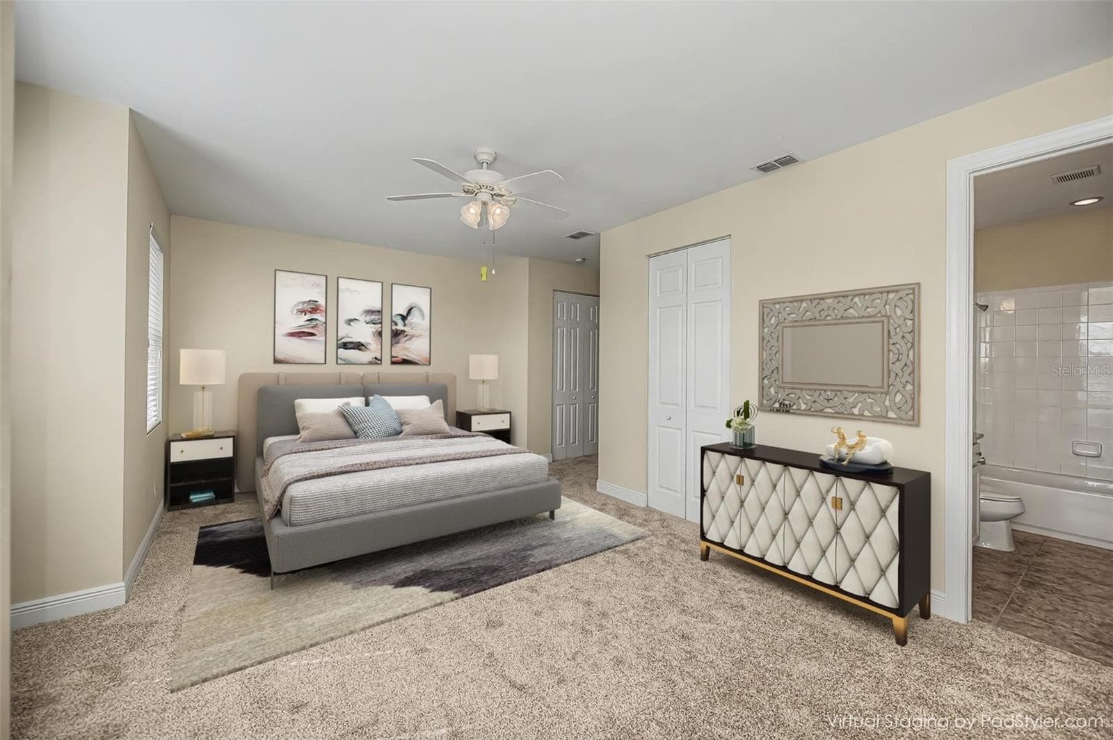 second ensuite bedroom suite - 25601 HERITAGE LAKE BLVD #46, PUNTA GORDA