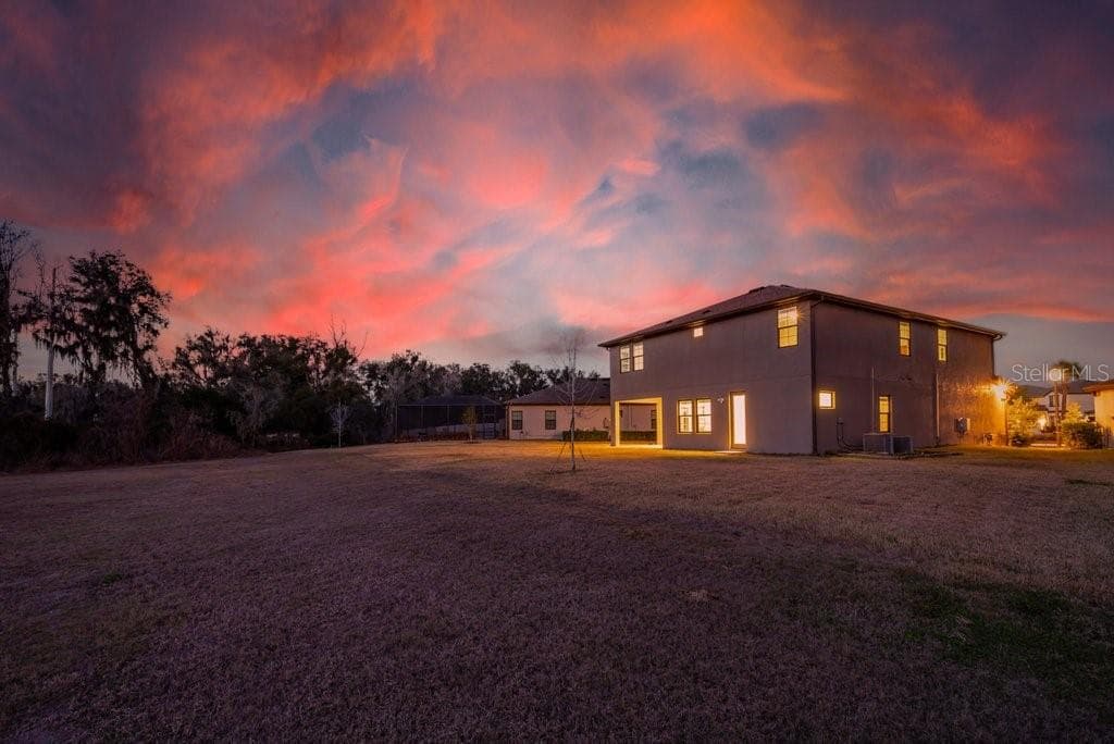NO REAR NEIGHBORS - 14604 HORSE TROT RD, LITHIA