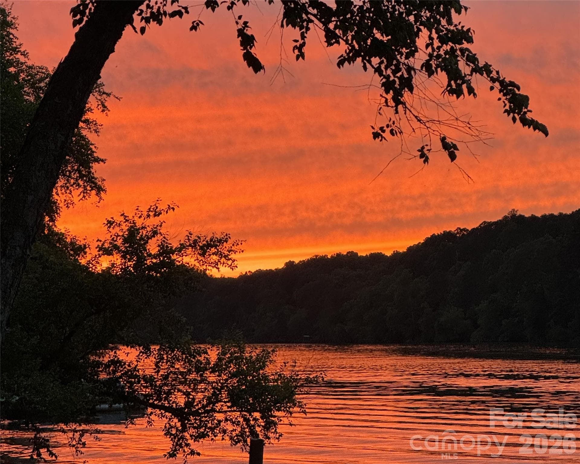Sunset view from beach area - Hickory