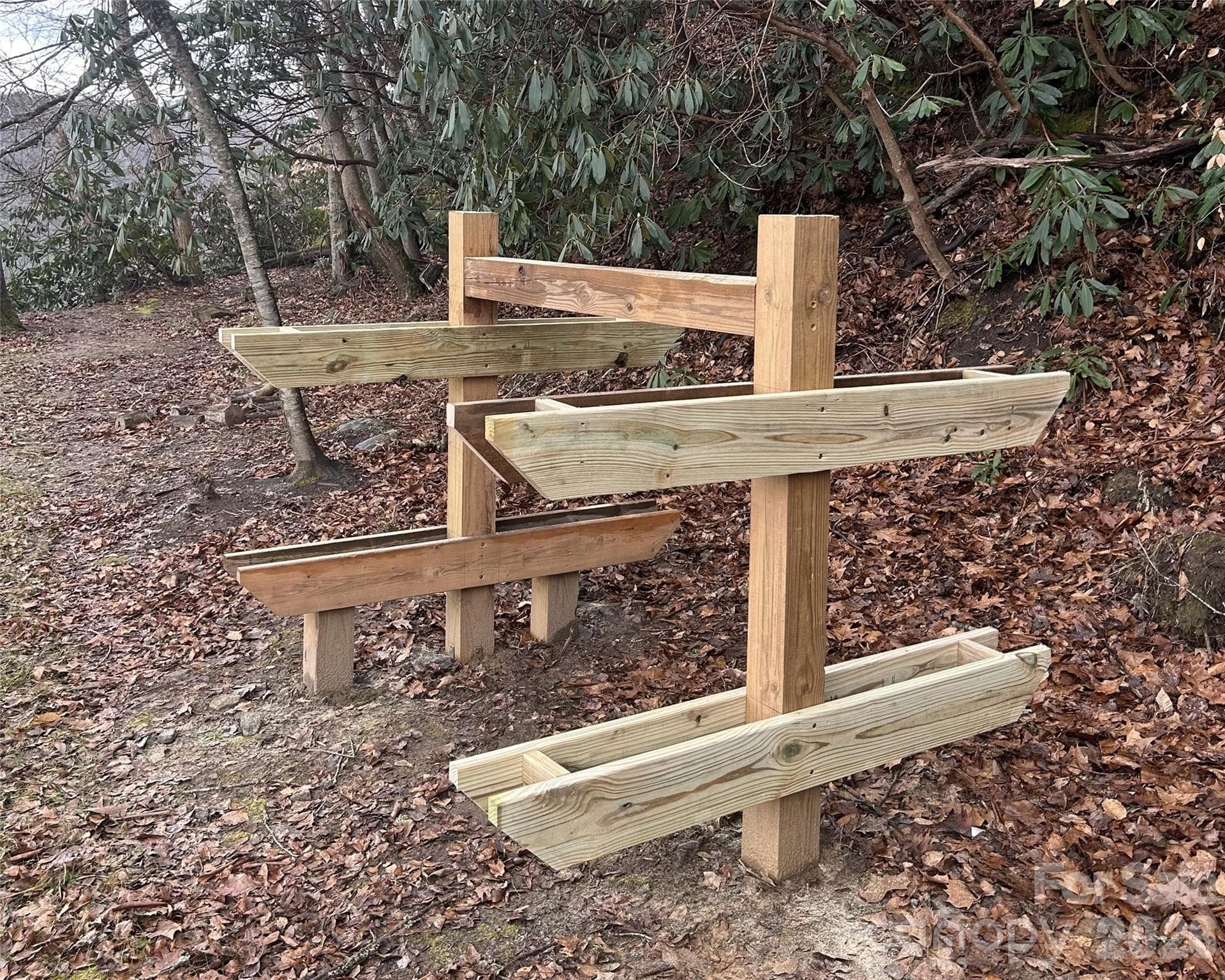 Kayak rack - Hickory