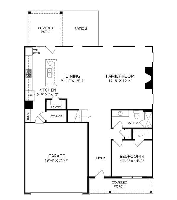 Main Level - 4142 Vista Pine Drive, Charlotte