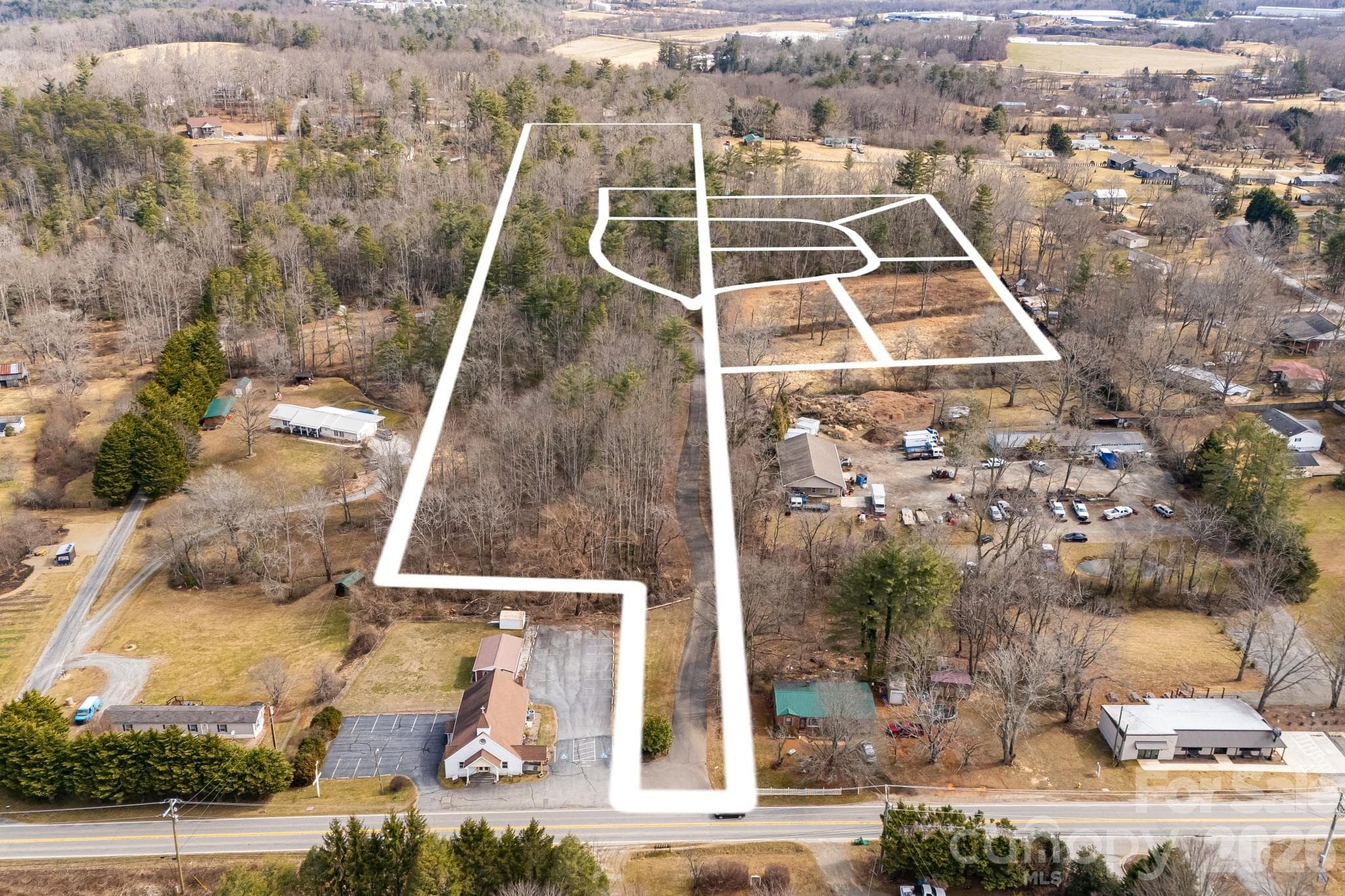 Acreage at 00 Old Haywood Road, Mills River, photo 2 of 16