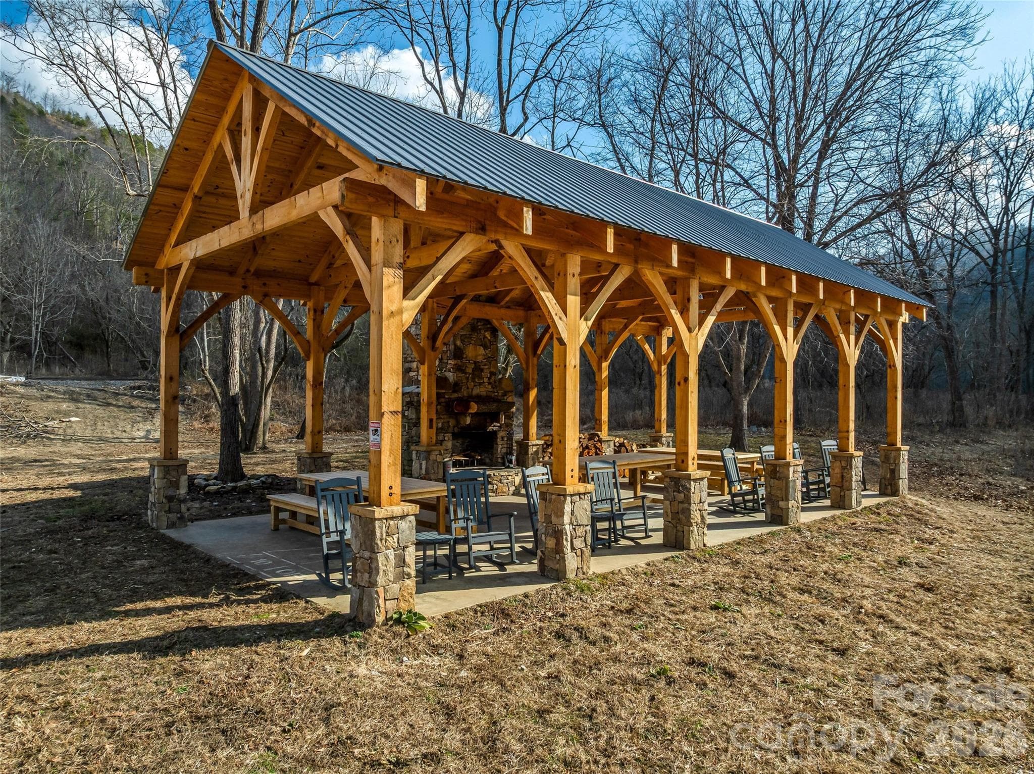 River Park Pavilion - French Broad Crossing, Marshall