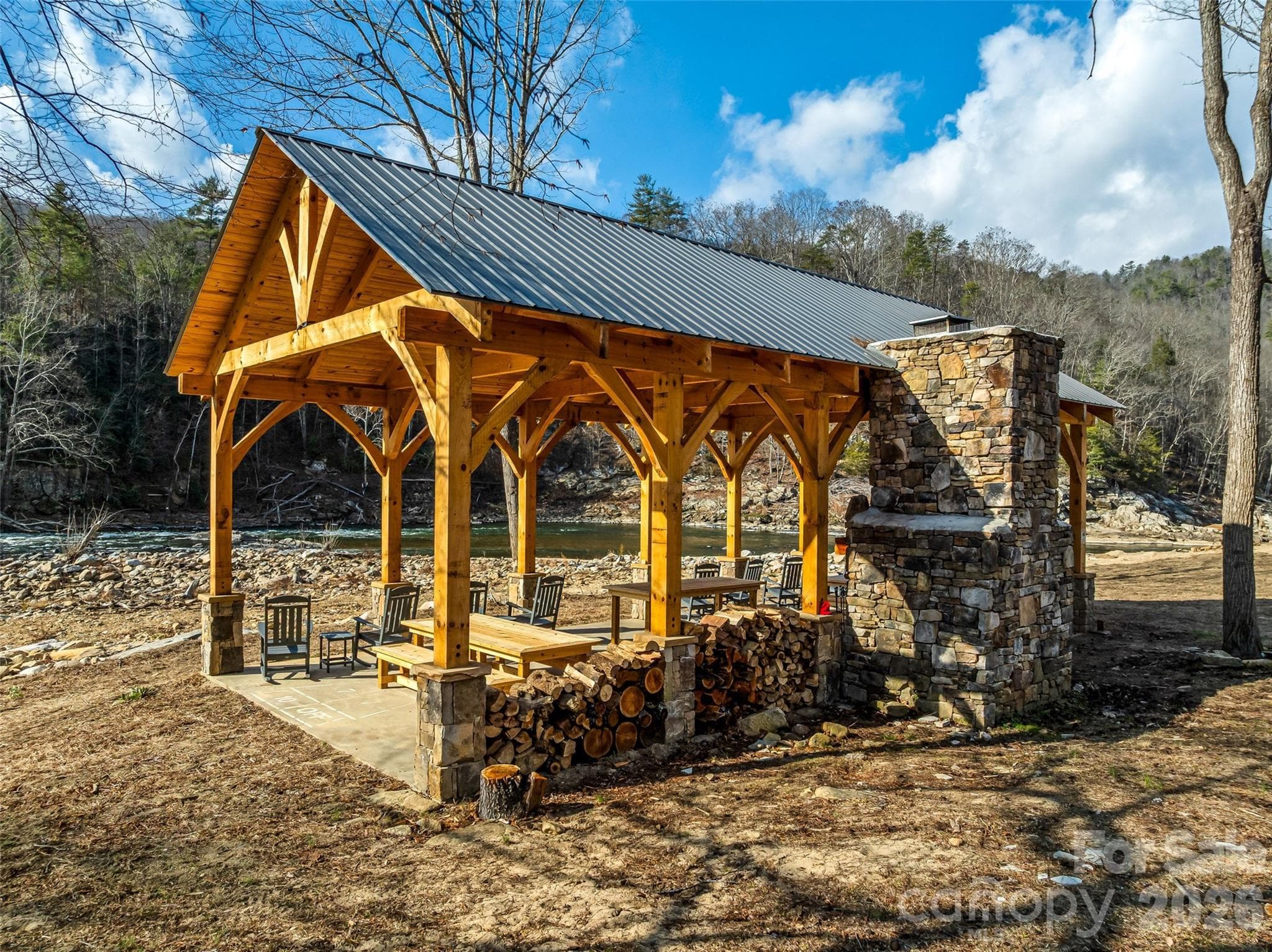 Grab a chair and enjoy the river vew! - French Broad Crossing, Marshall
