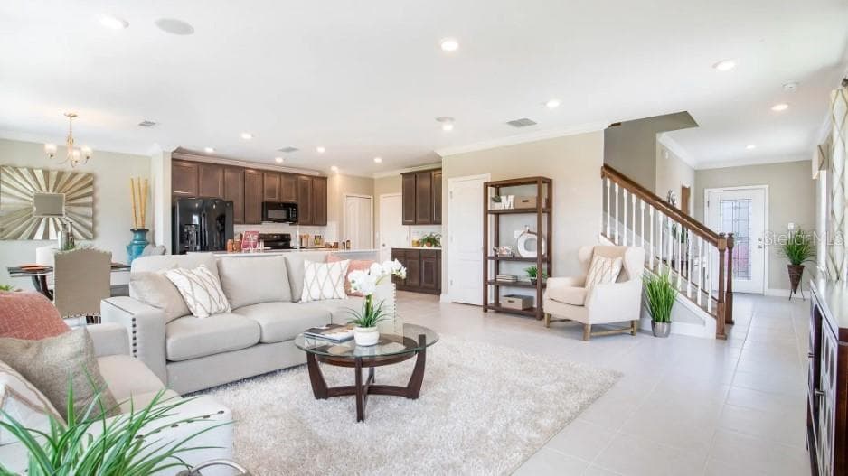 Model home - actual features may vary. - 1465 TRINIDAD ST, DELAND