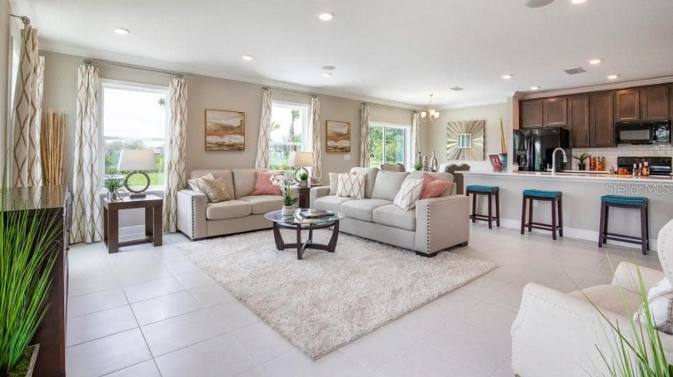 Model home - actual features may vary. - 1465 TRINIDAD ST, DELAND