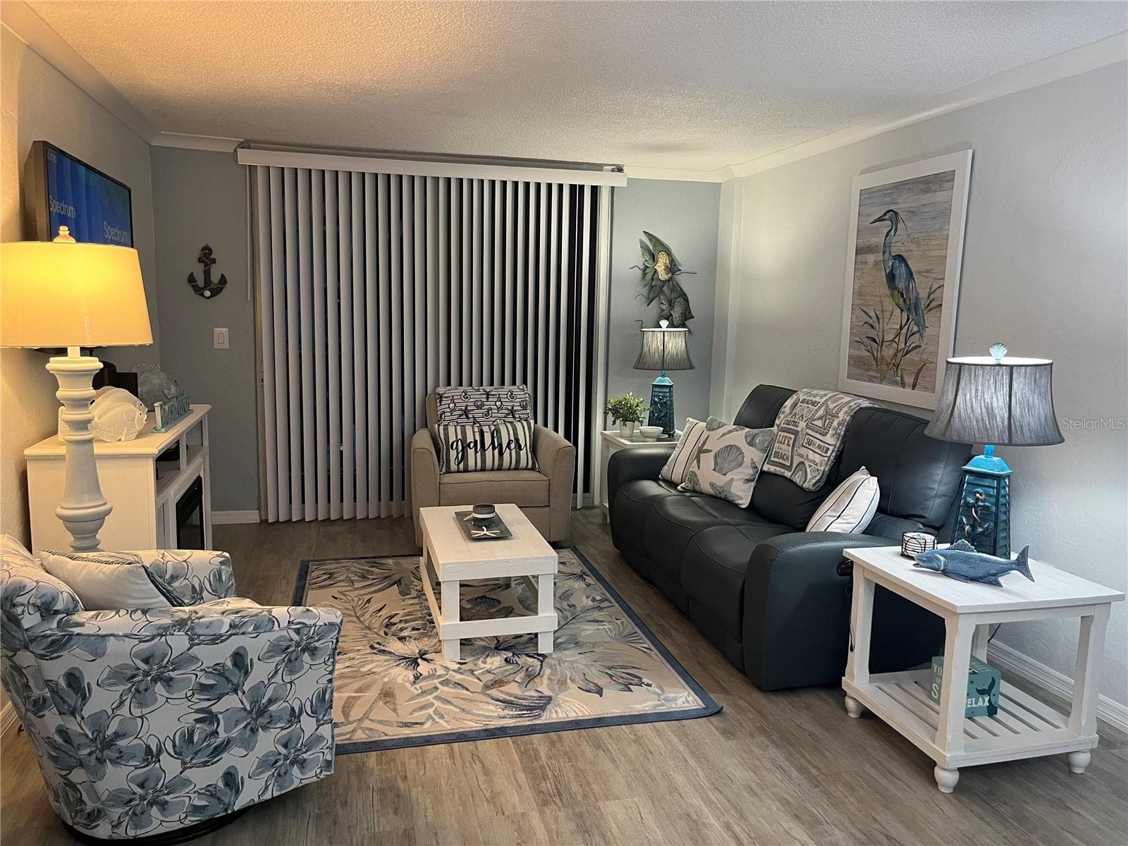 Living Room - 2727 N ATLANTIC AVE #414, DAYTONA BEACH
