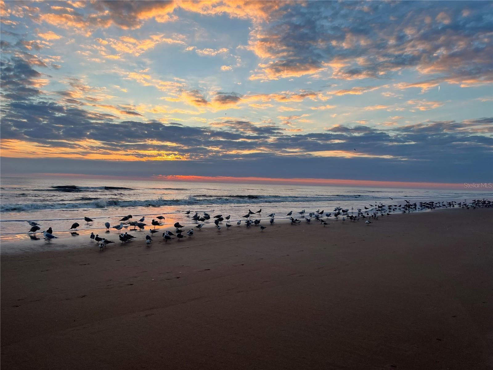 Sunset over water - 2727 N ATLANTIC AVE #414, DAYTONA BEACH
