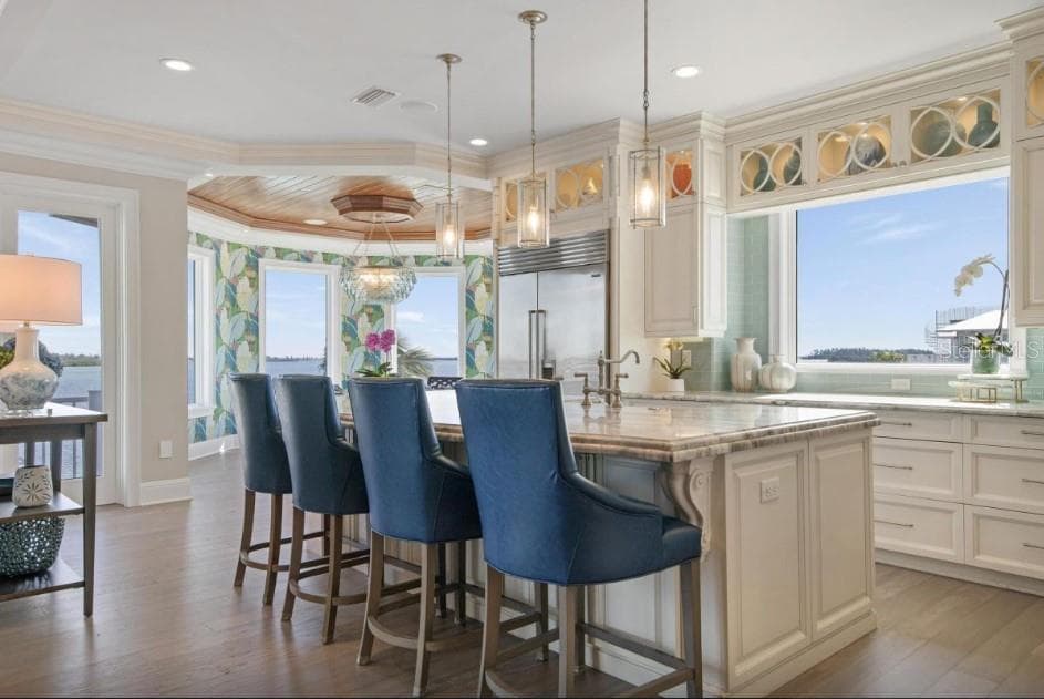 Upper level luxury gourmet kitchen - 110 10TH ST S, BRADENTON BEACH