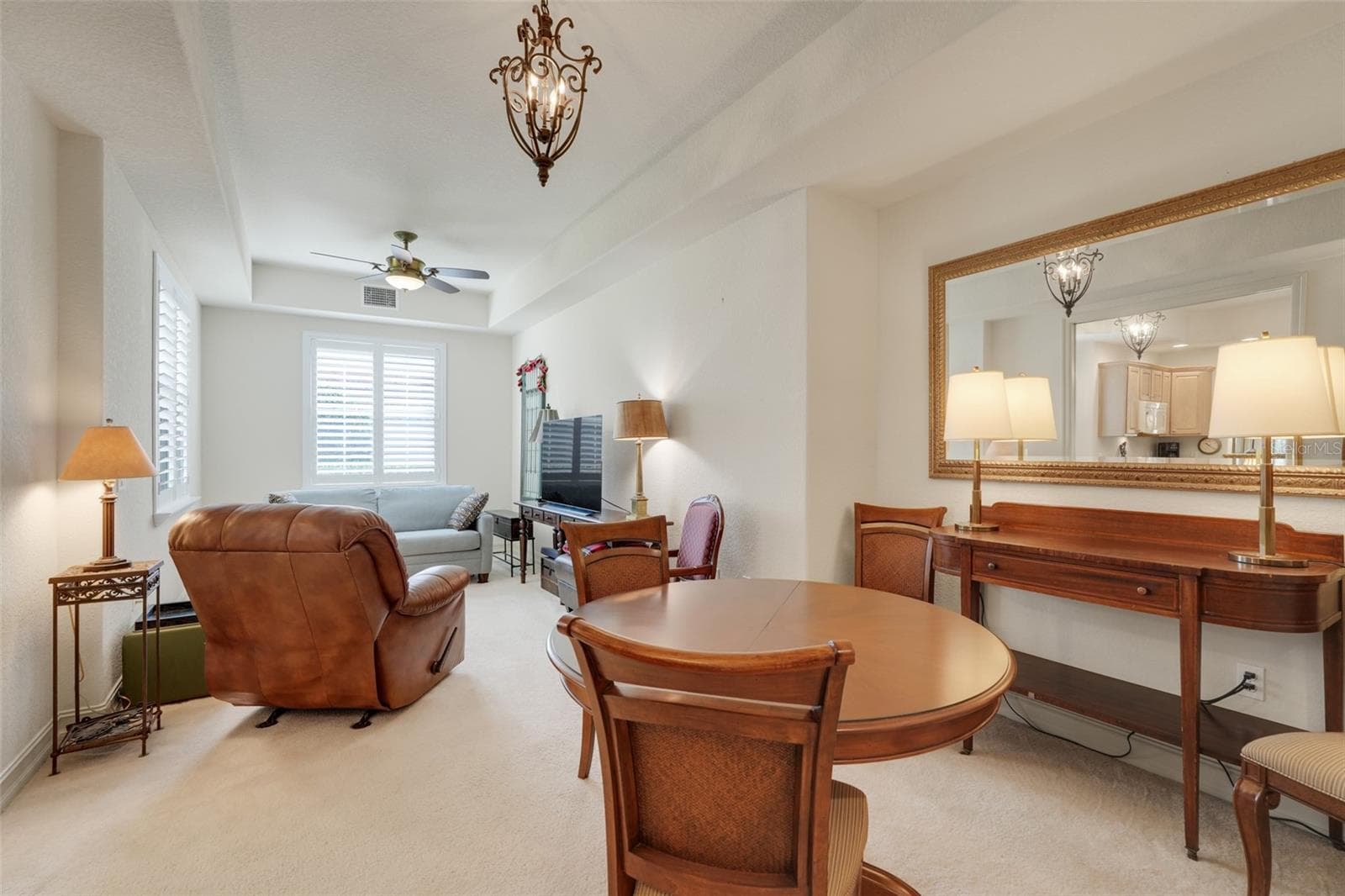Family/dining or potential bedroom - 26206 AVENIDA LAS COLINAS #4A, HOWEY IN THE HILLS