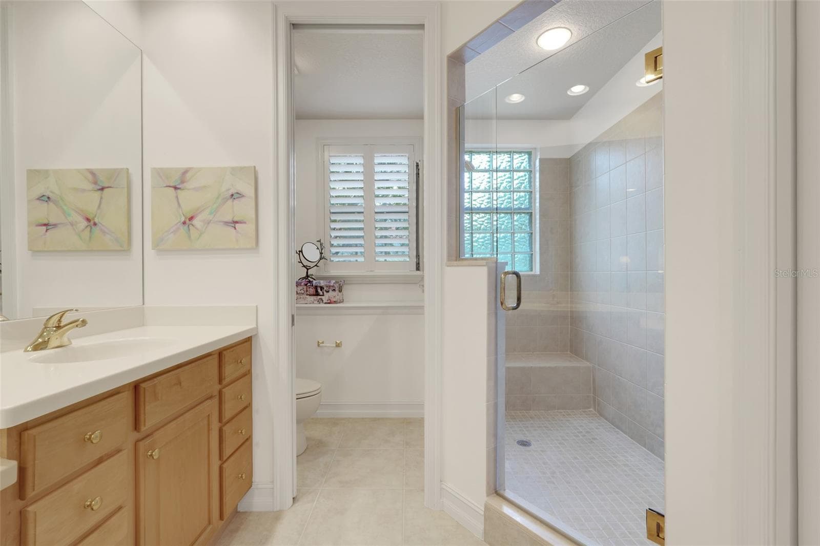 Master Bath Spacious shower - 26206 AVENIDA LAS COLINAS #4A, HOWEY IN THE HILLS