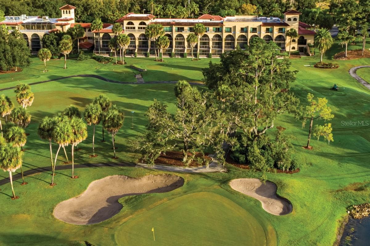 Ariel view of Mission Resort & Club Hotel - 26206 AVENIDA LAS COLINAS #4A, HOWEY IN THE HILLS