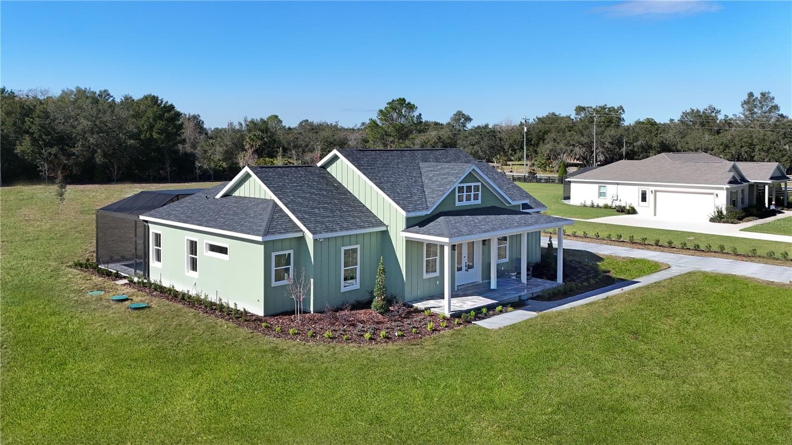 Left Elevation - SHORELINE RANCH, UMATILLA
