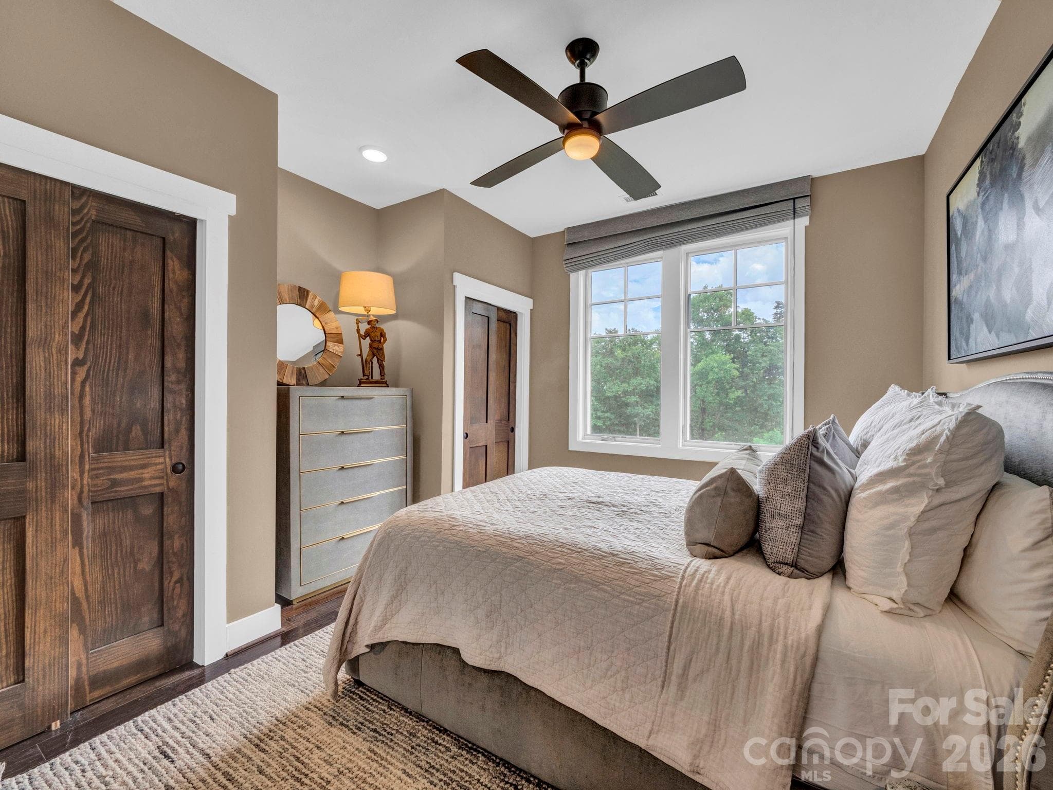 Guest bedroom with dual closets - 198 Ramblestone Terrace, Boone