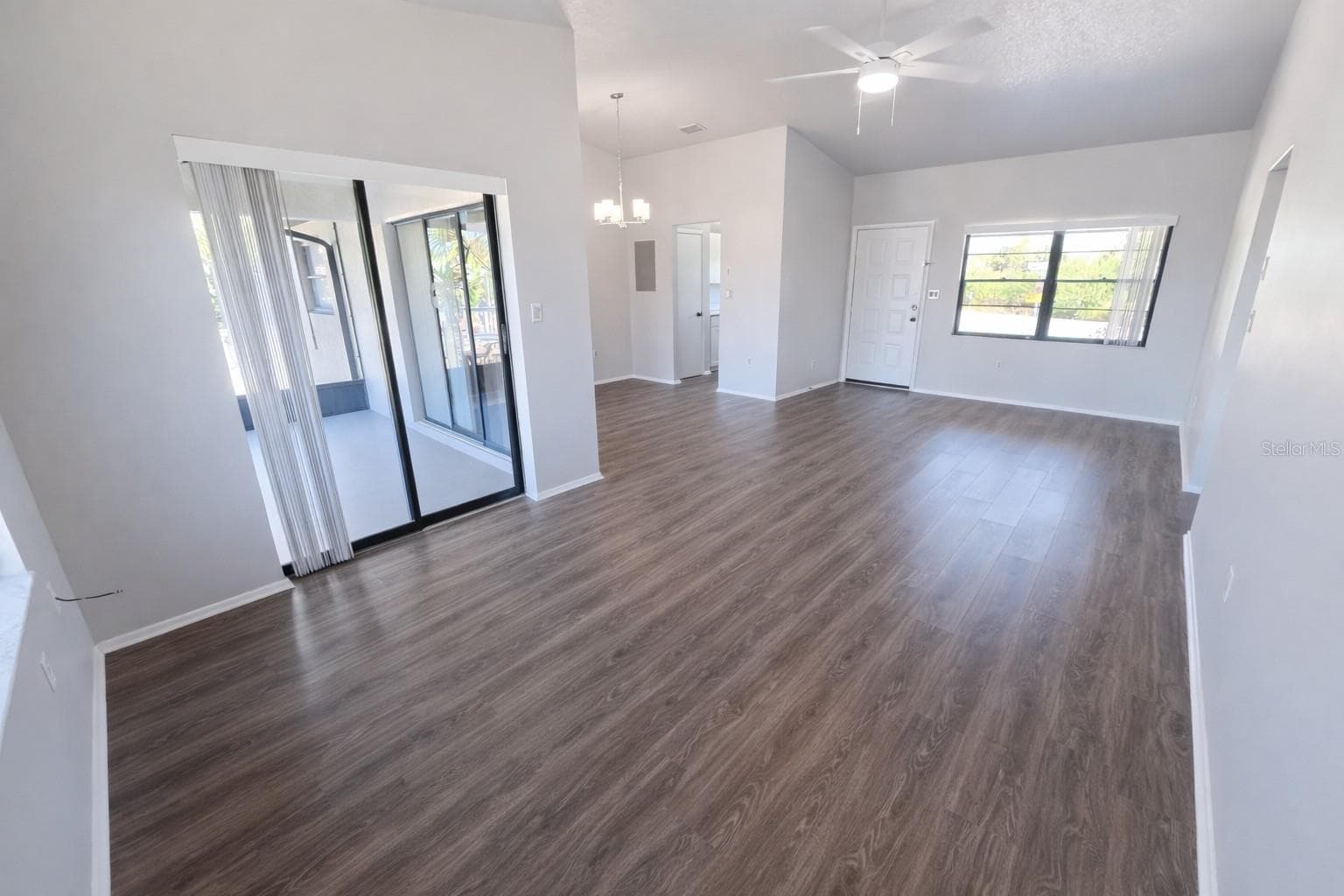 Unit A living room - 3211 RIVERSIDE DR, PUNTA GORDA