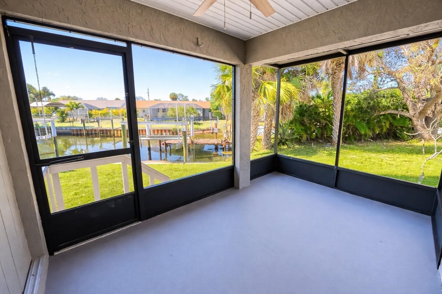 Unit B screen lanai - 3211 RIVERSIDE DR, PUNTA GORDA