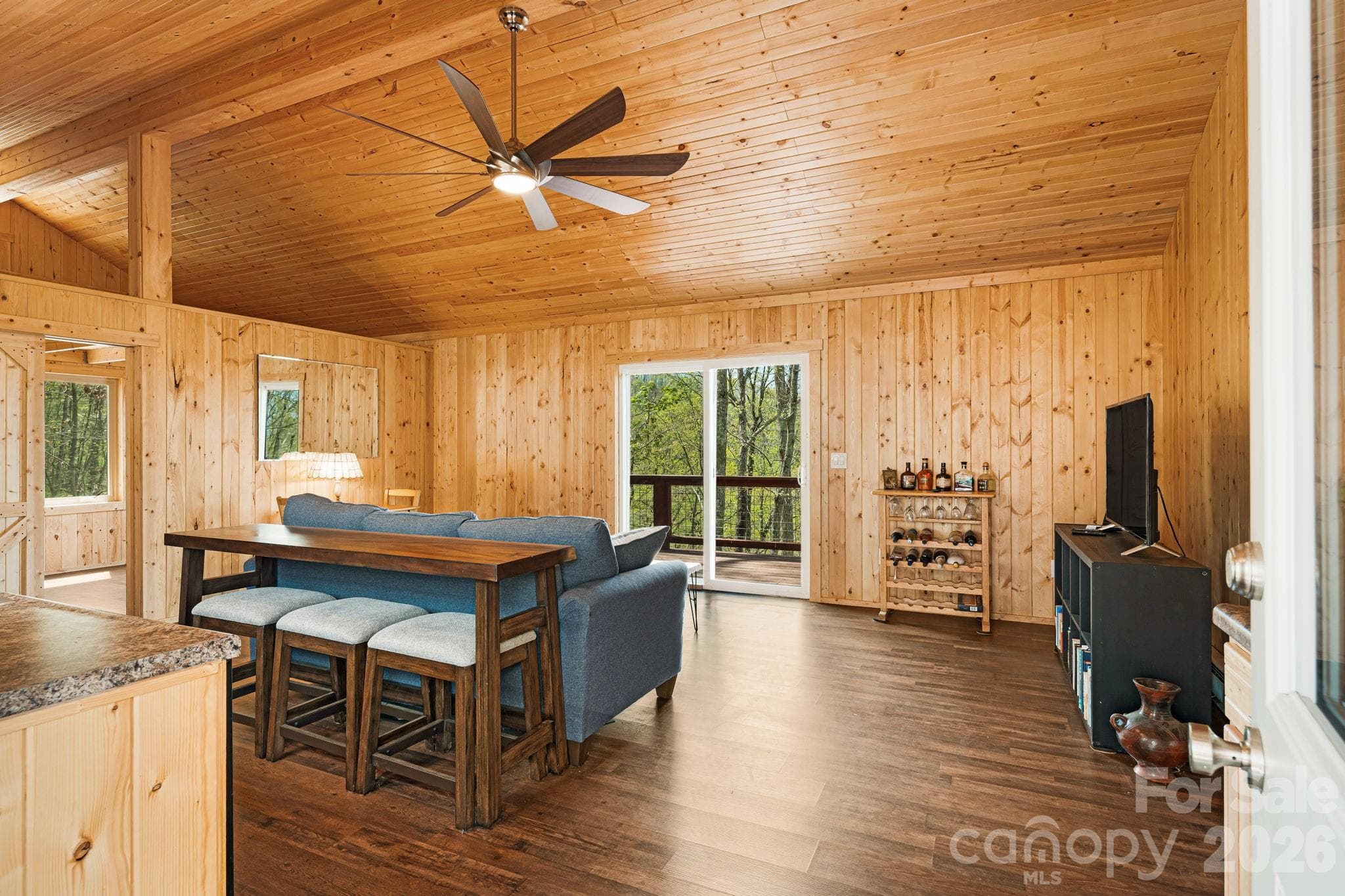 Tongue and Groove Pine Walls and Ceilings - Weaverville