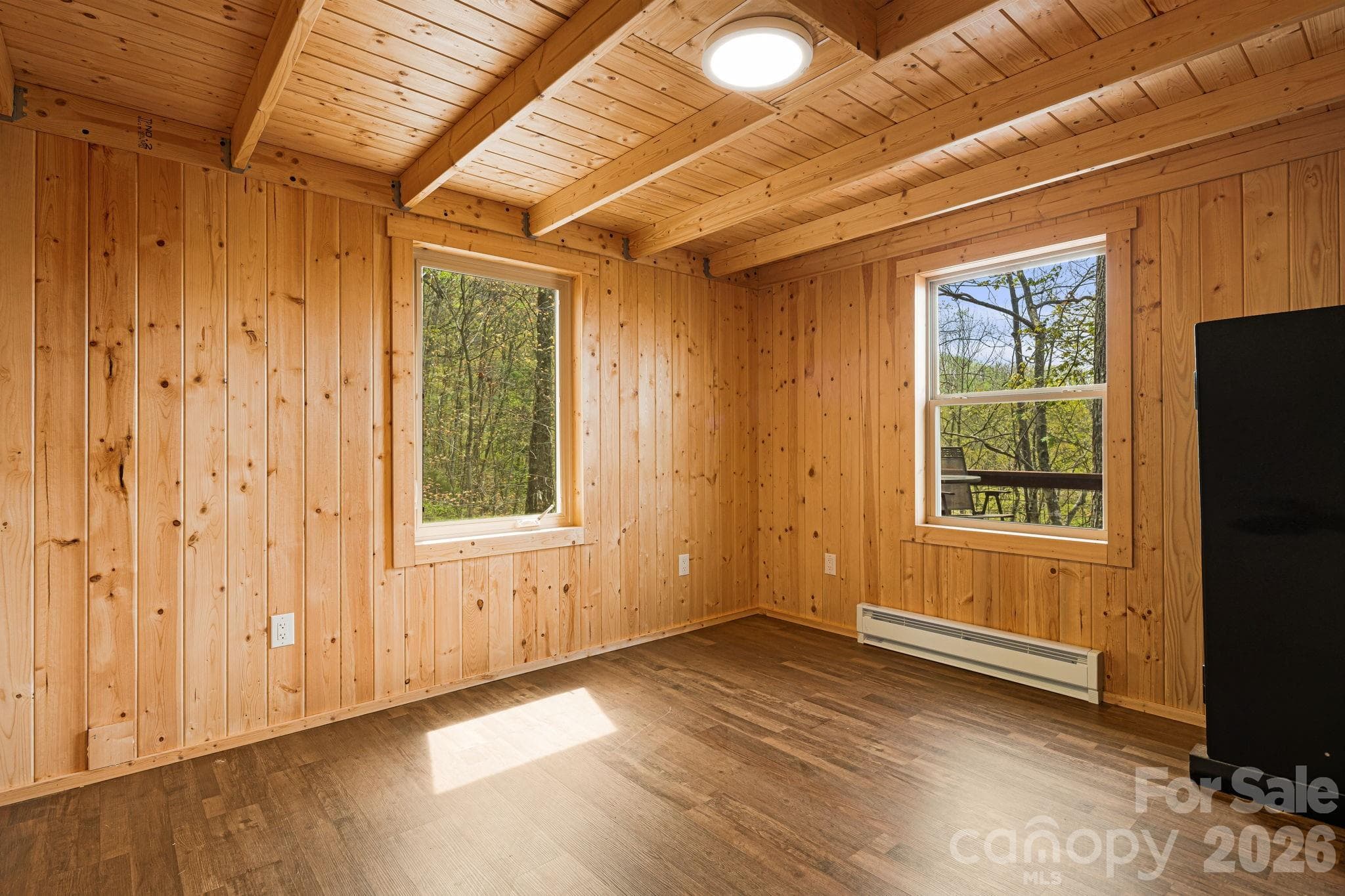 High Efficiency Hydronic Baseboard Heat - 120 Wilderness Drive, Weaverville