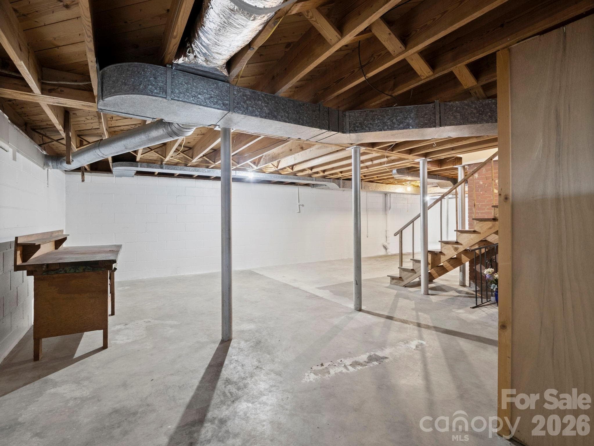 Basement - 204 Fernwood Drive, Rutherfordton