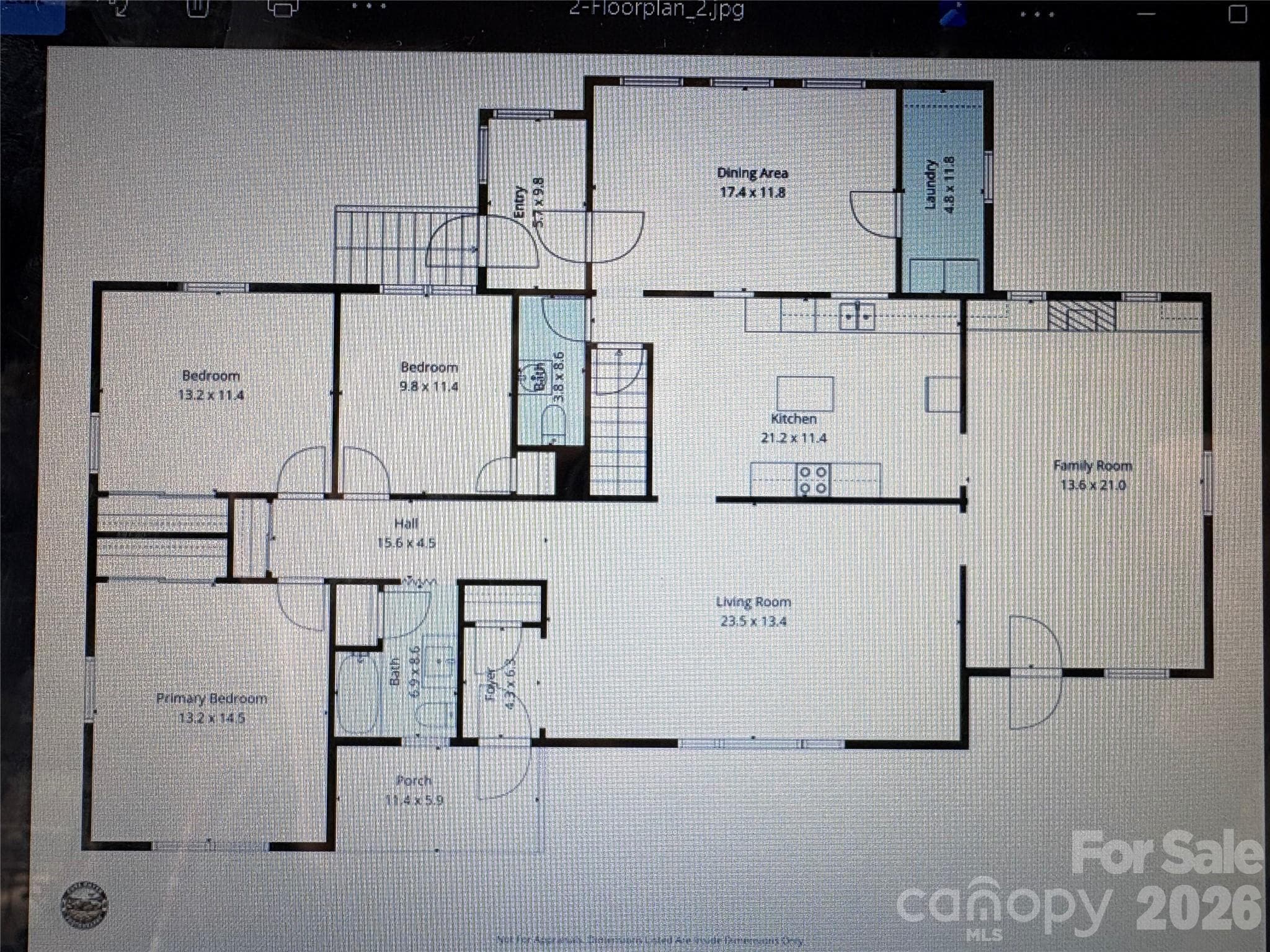 Floorplan - 204 Fernwood Drive, Rutherfordton