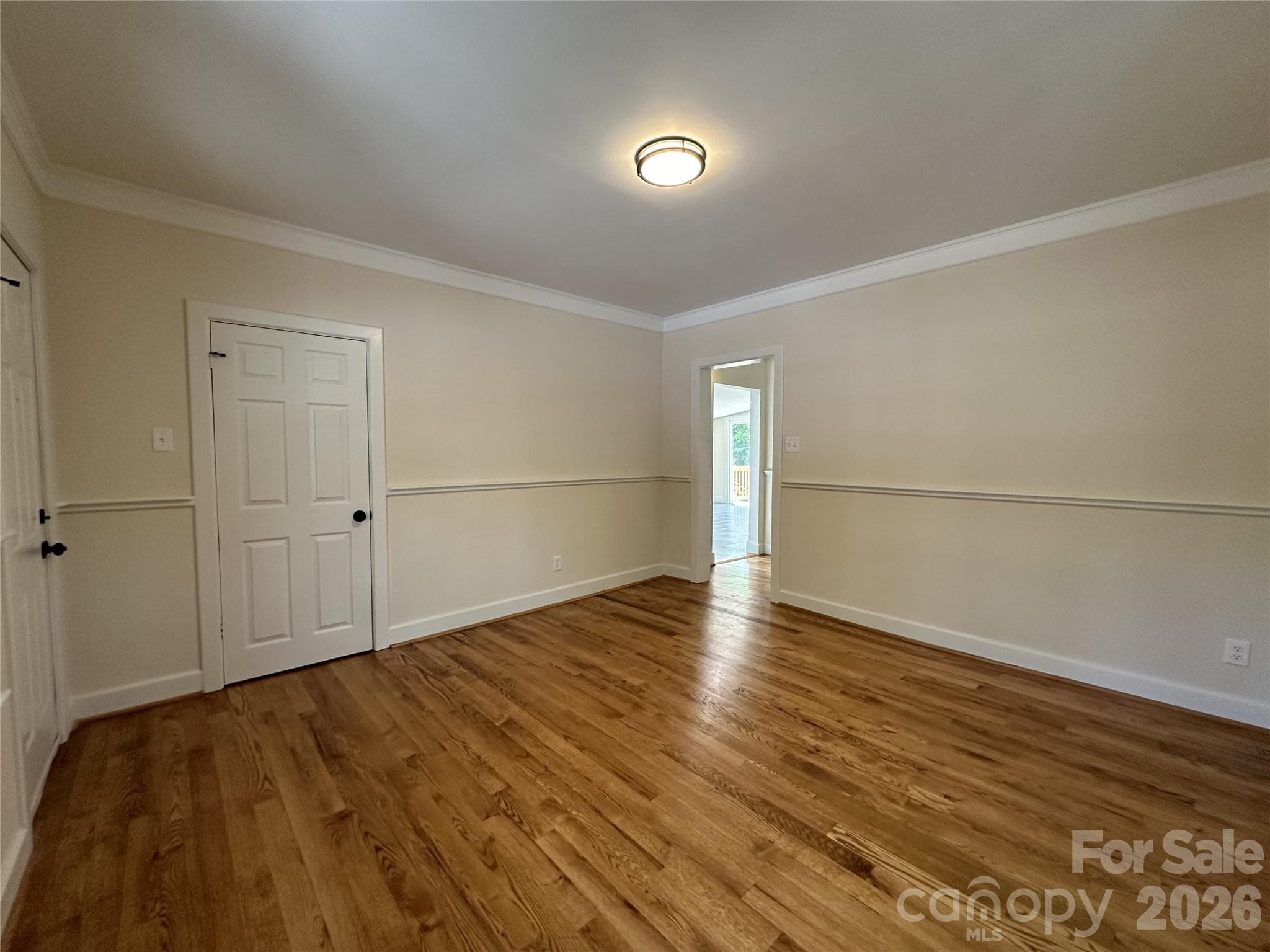 Living room has  nice size closet - Asheville