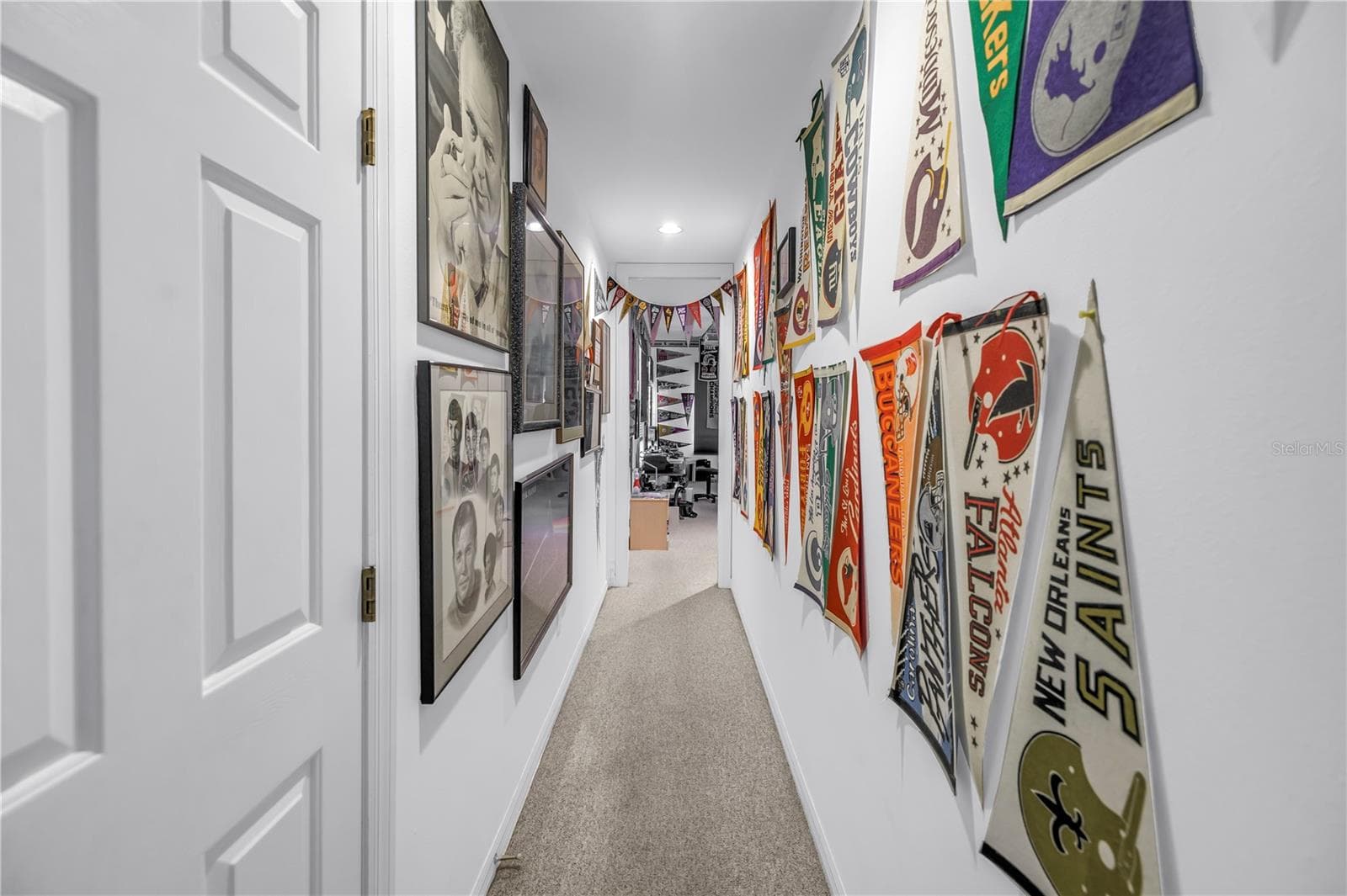 Hallway to Game Room - 4930 SANDPIPER LN S, ST PETERSBURG