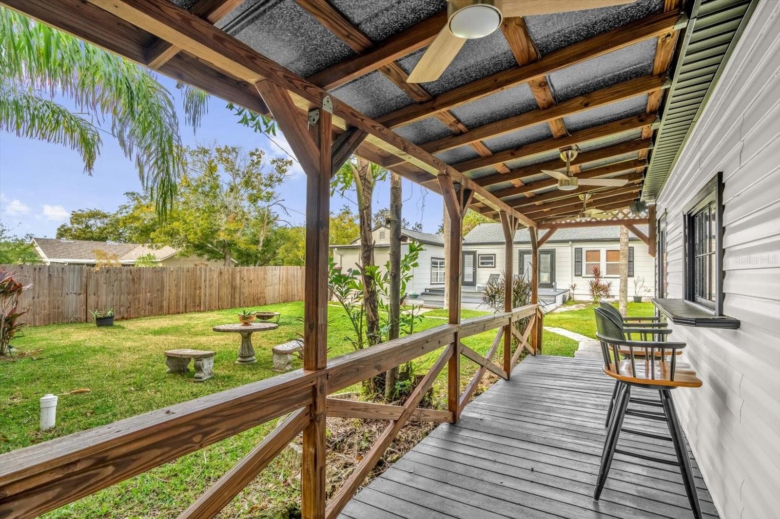 Guest Cottage Patio Deck - 918 W SMITH ST, ORLANDO