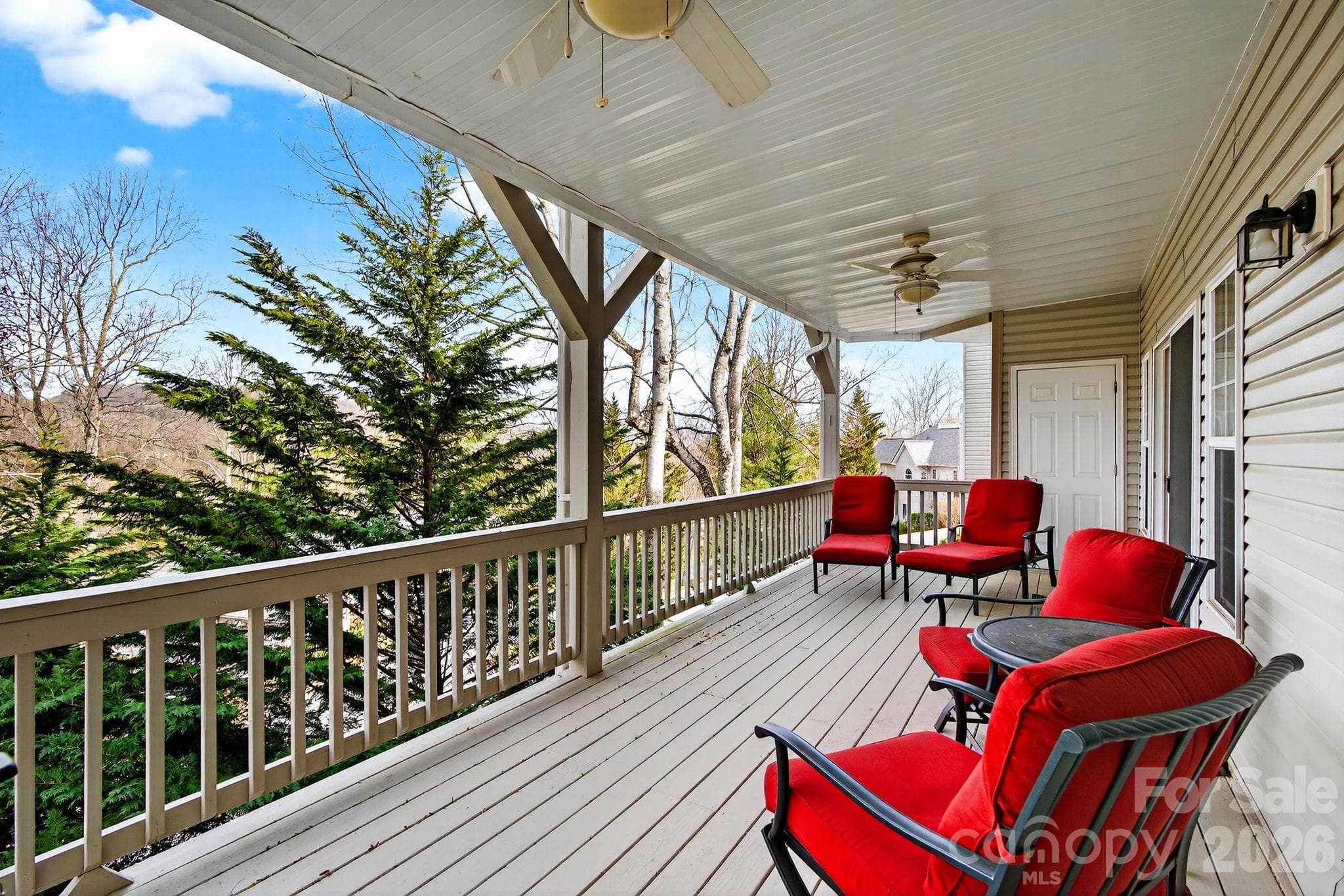 Lower level deck - 103 Trumpet Lane, Asheville