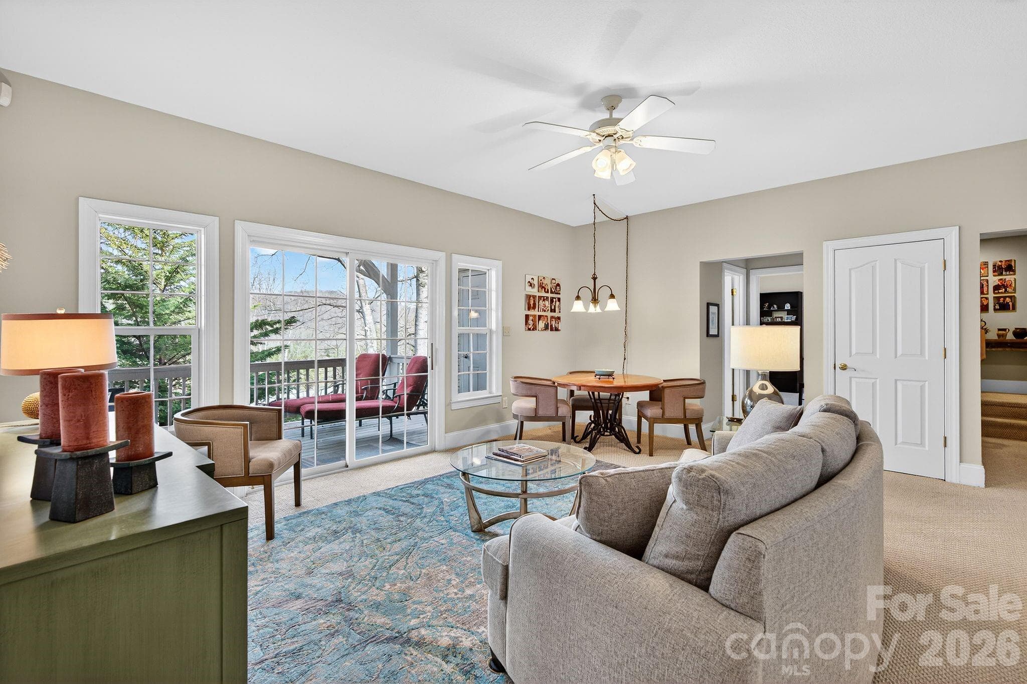 Lower Level Living area - 103 Trumpet Lane, Asheville