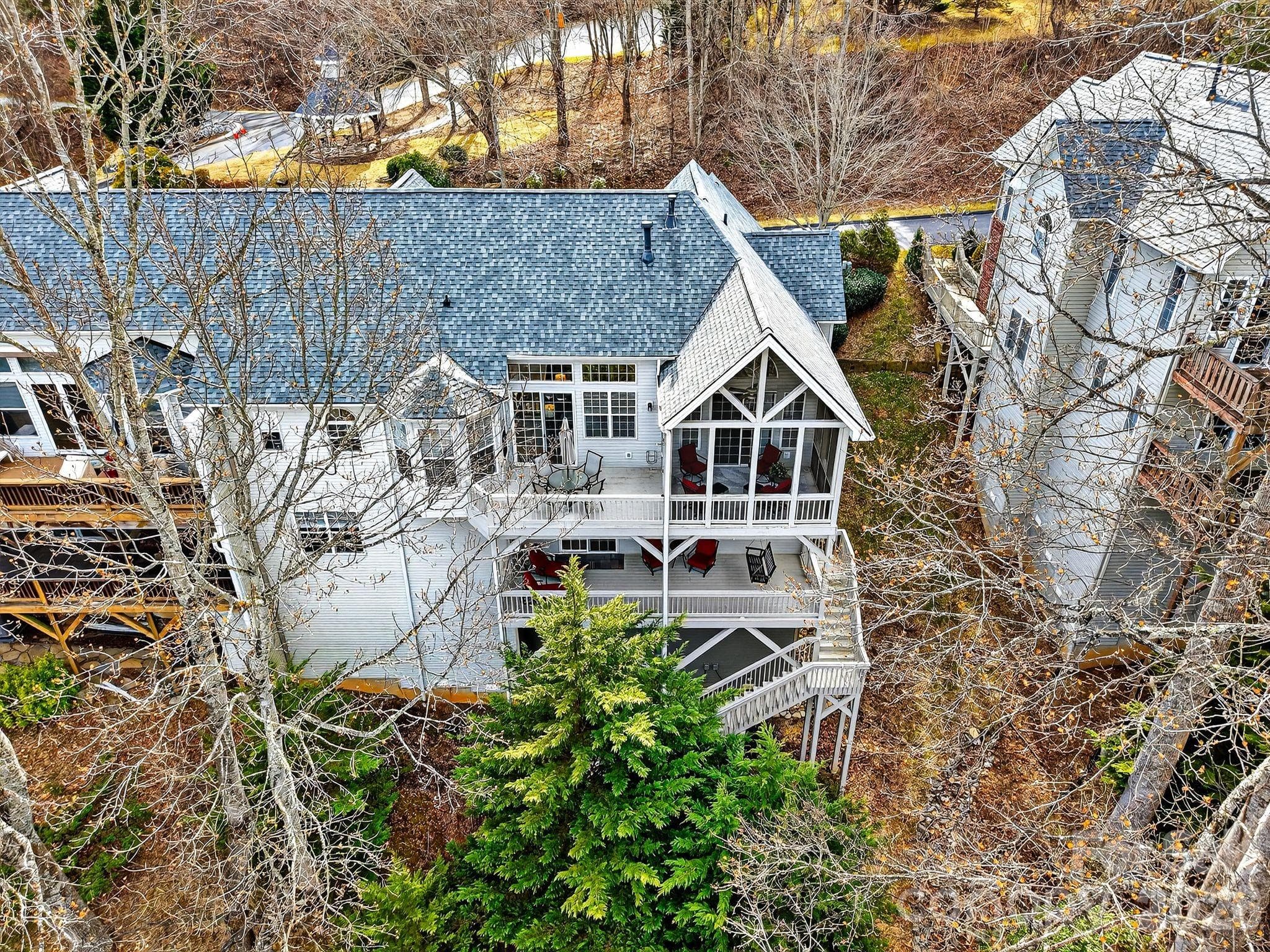 Aerial view - 103 Trumpet Lane, Asheville