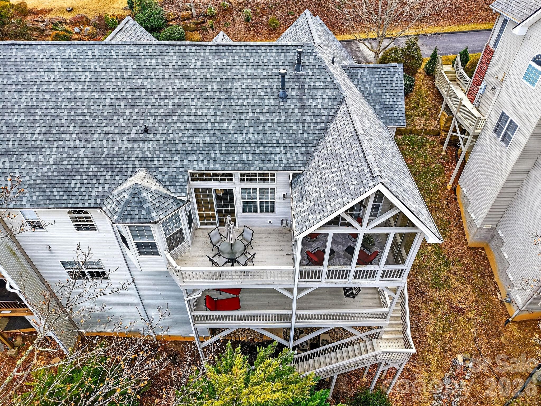 Aerial view - 103 Trumpet Lane, Asheville