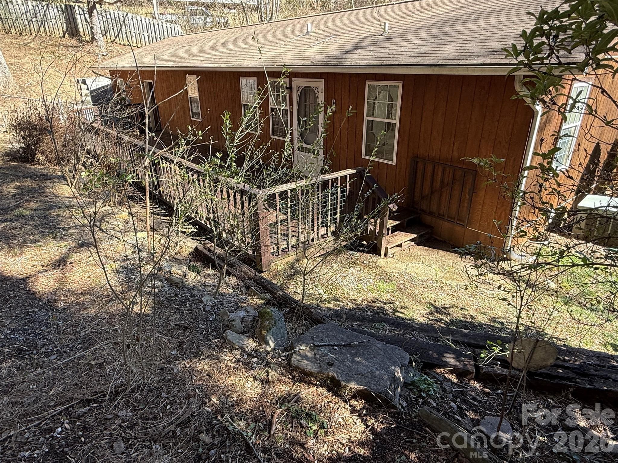 Rear of home - 215 Pinellas Lane, Waynesville