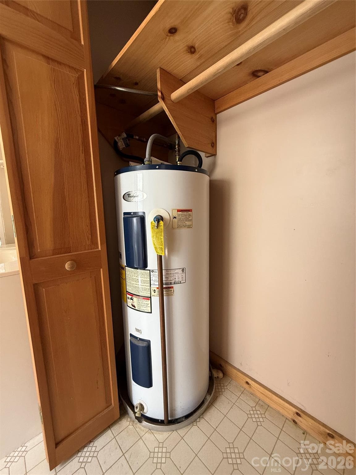 Electric water heater - 215 Pinellas Lane, Waynesville