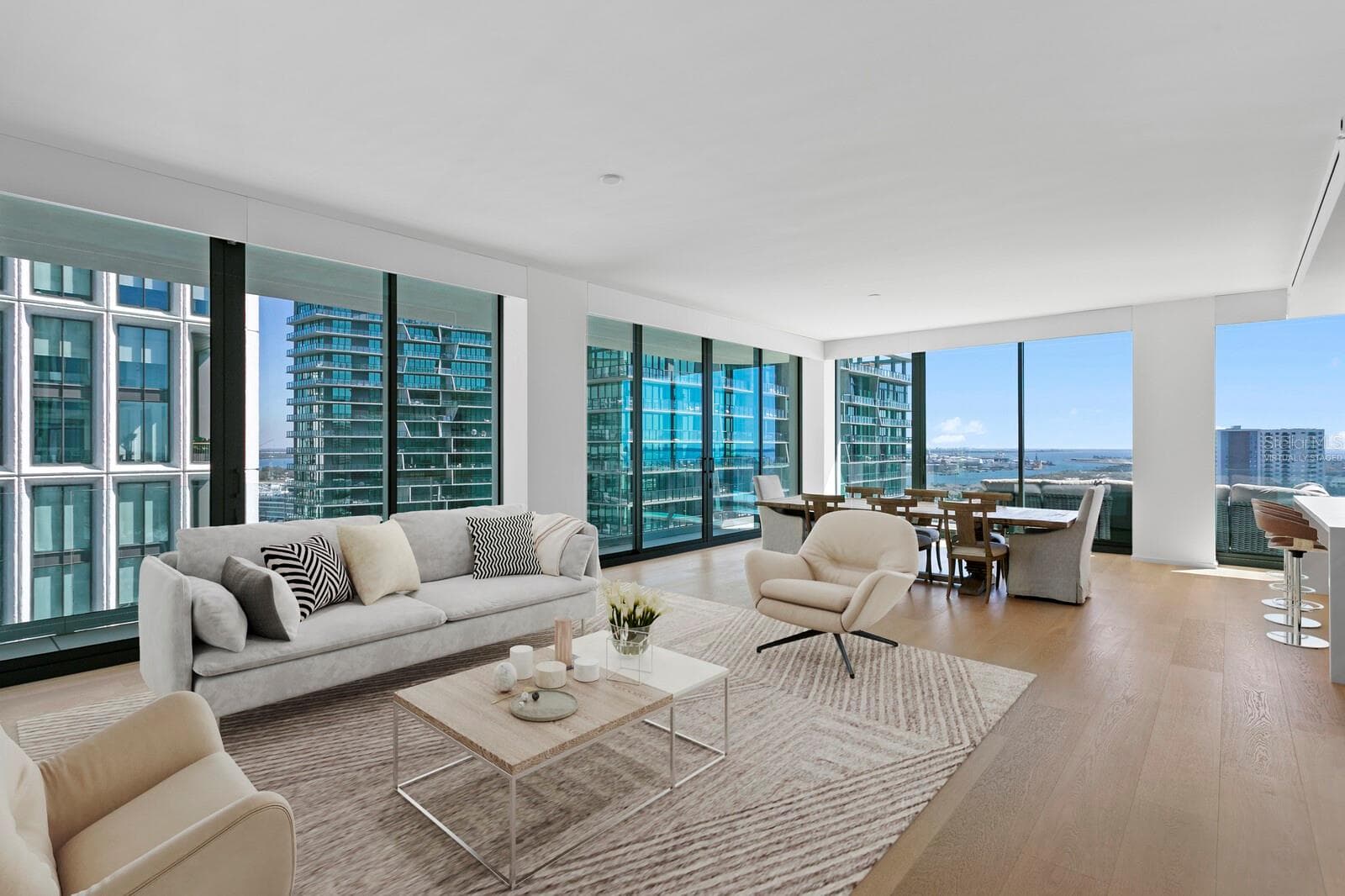 virtually staged - 1000 WATER ST #1502, TAMPA