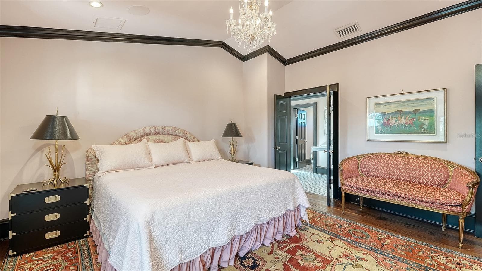 Primary suite with elegant finishes - 513 VILLA ROSA WAY, ANNA MARIA