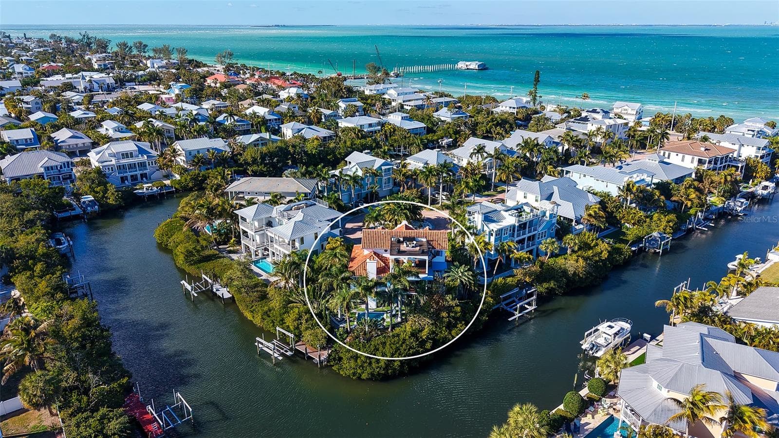 Premier waterfront location on Anna Maria Island - 513 VILLA ROSA WAY, ANNA MARIA