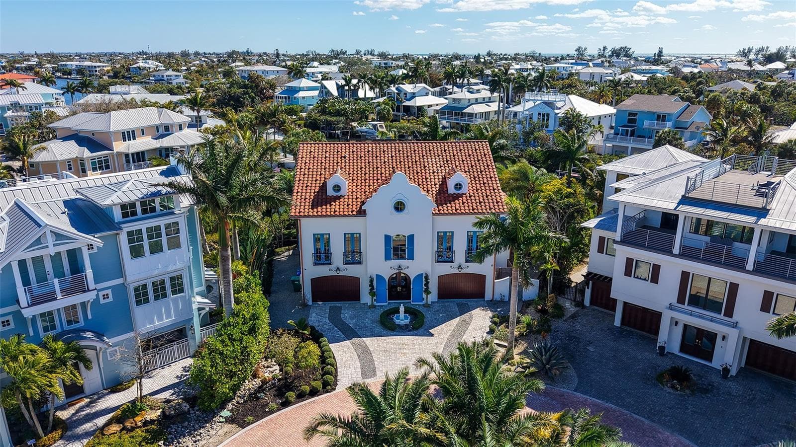 Architectural showpiece in prestigious Villa Rosa - 513 VILLA ROSA WAY, ANNA MARIA