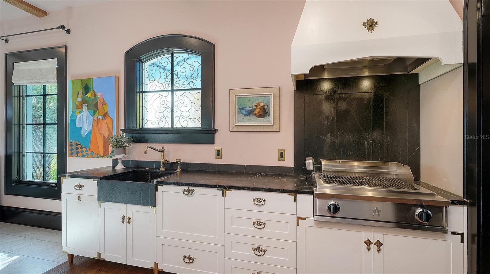 Built-in grill and prep station - 513 VILLA ROSA WAY, ANNA MARIA