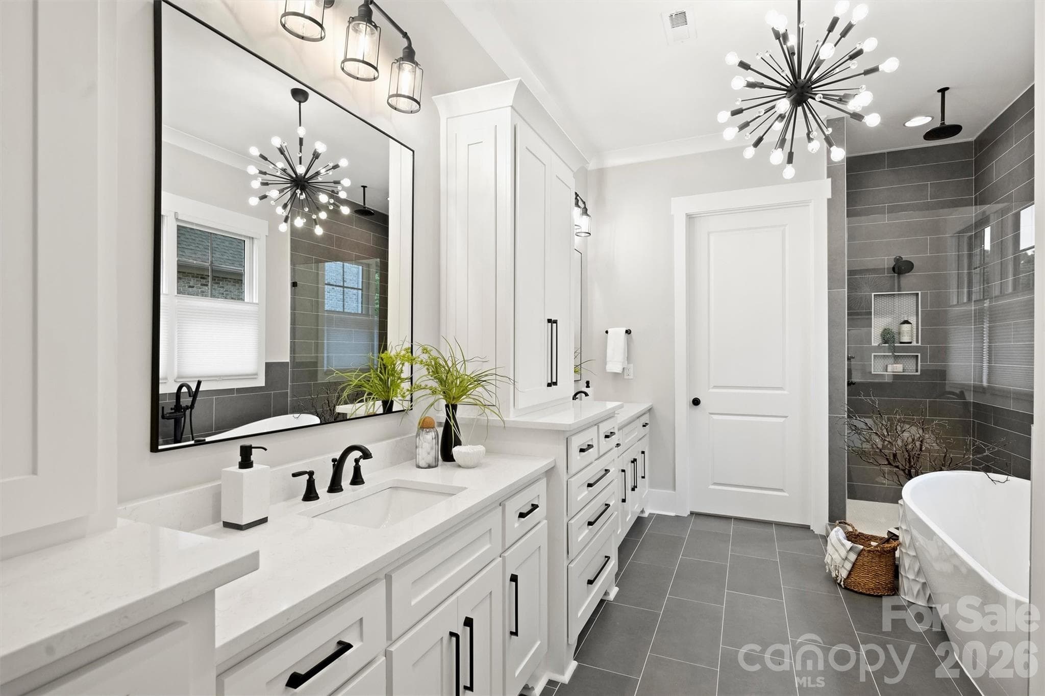 Primary Bath - 8163 Fairview Road, Charlotte