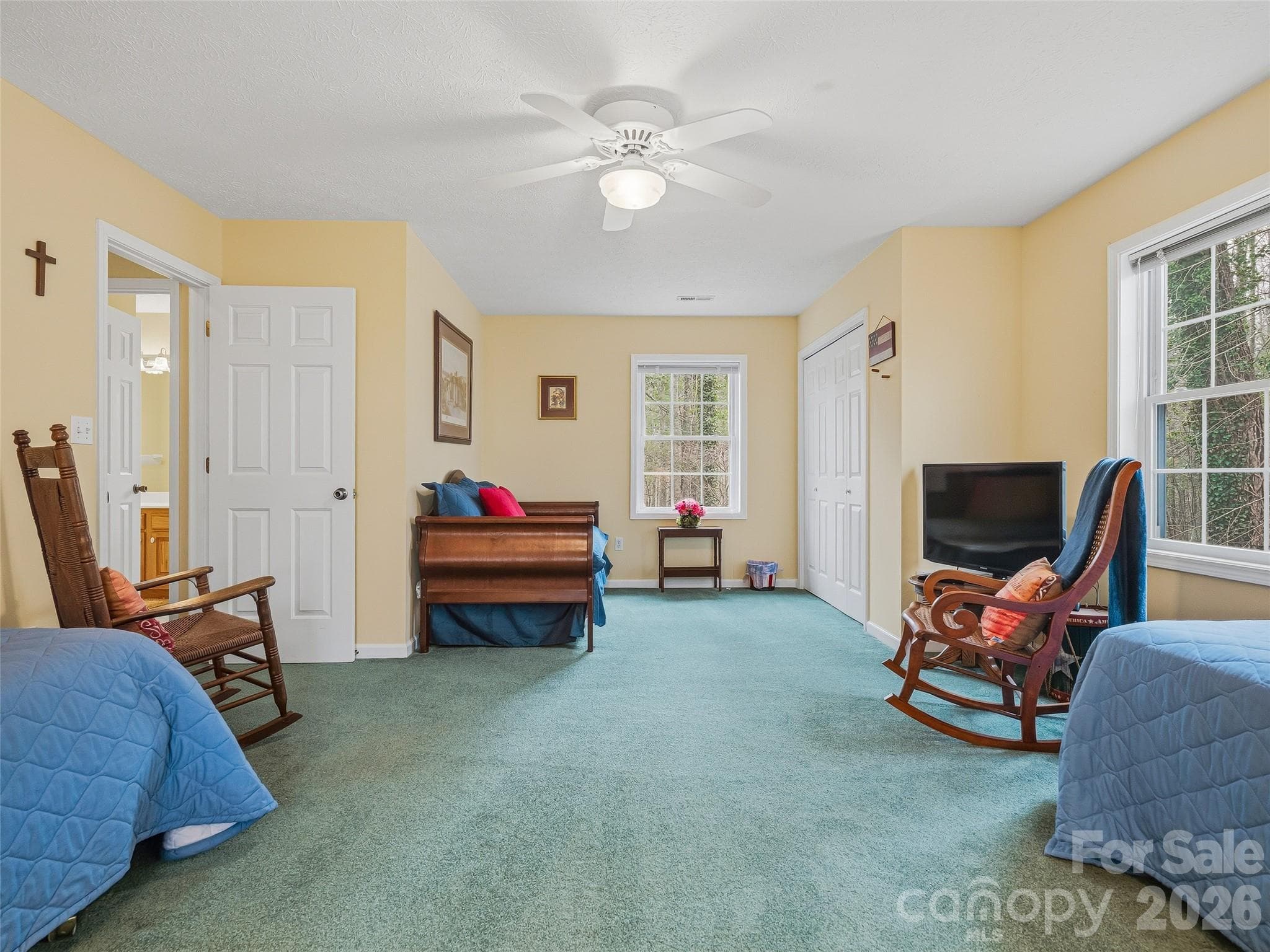 Third Bedroom (upstairs) - 24 Abbey Lane, Hendersonville