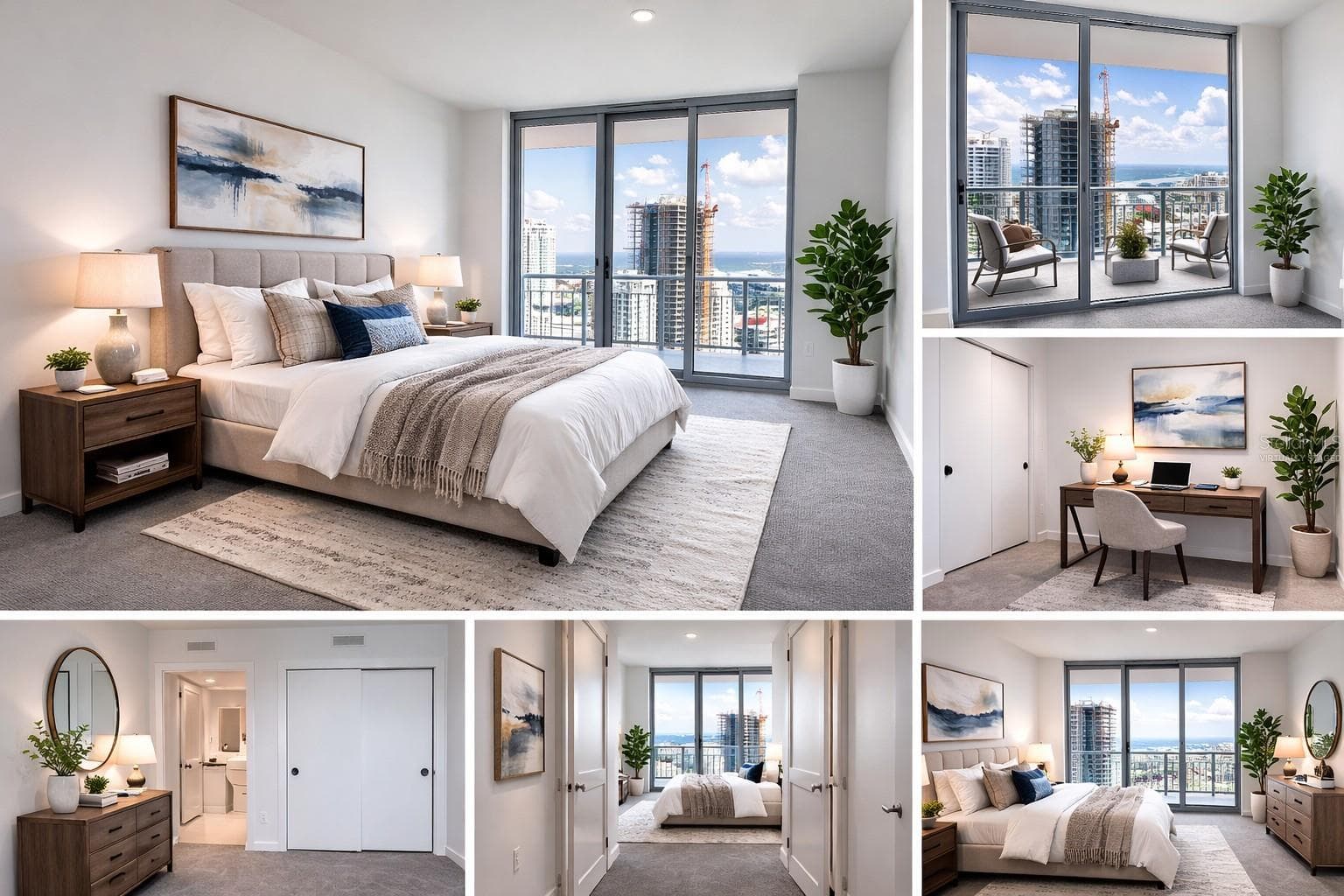 Bedroom #2 - Virtually Staged - 400 CENTRAL AVE #2603, ST PETERSBURG