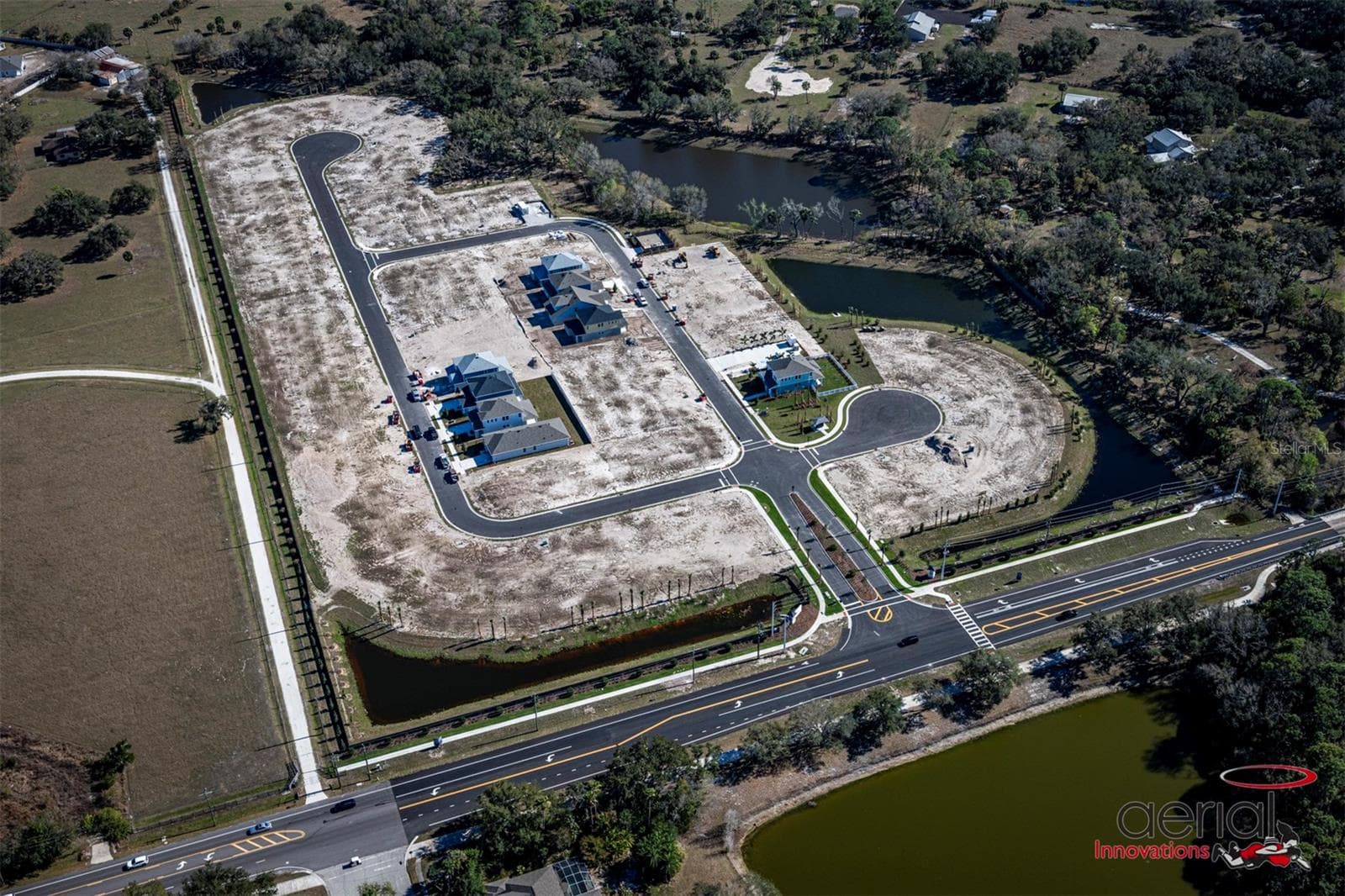 Eastlyn Aerial View - 614 KINGSWOOD CT, BRADENTON