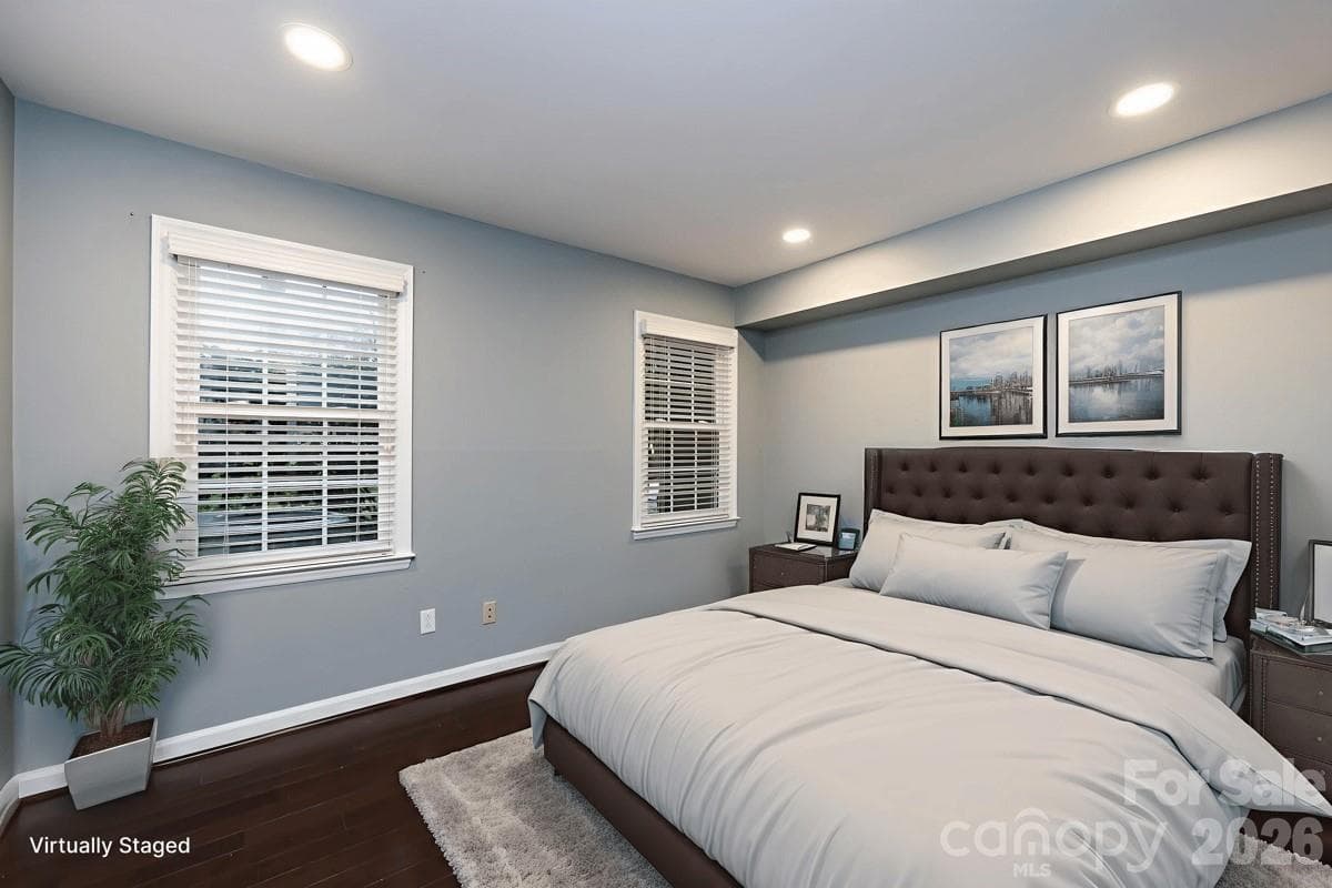 Primary Bedroom staged - Colony Crossing, Charlotte