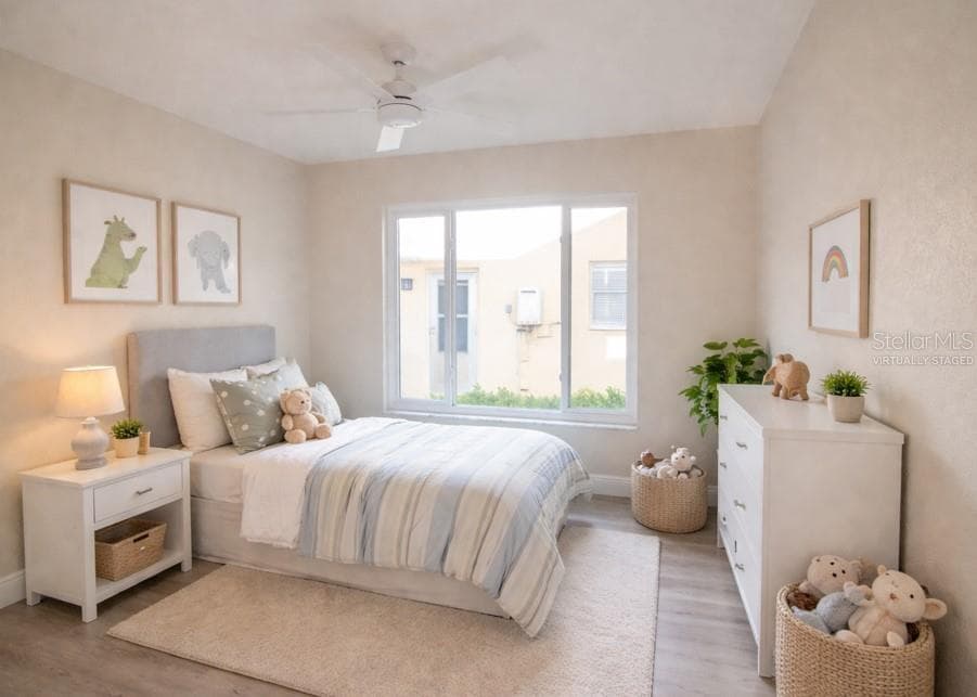 virtually staged guest room - 1350 GLENGARRY DR, PALM HARBOR