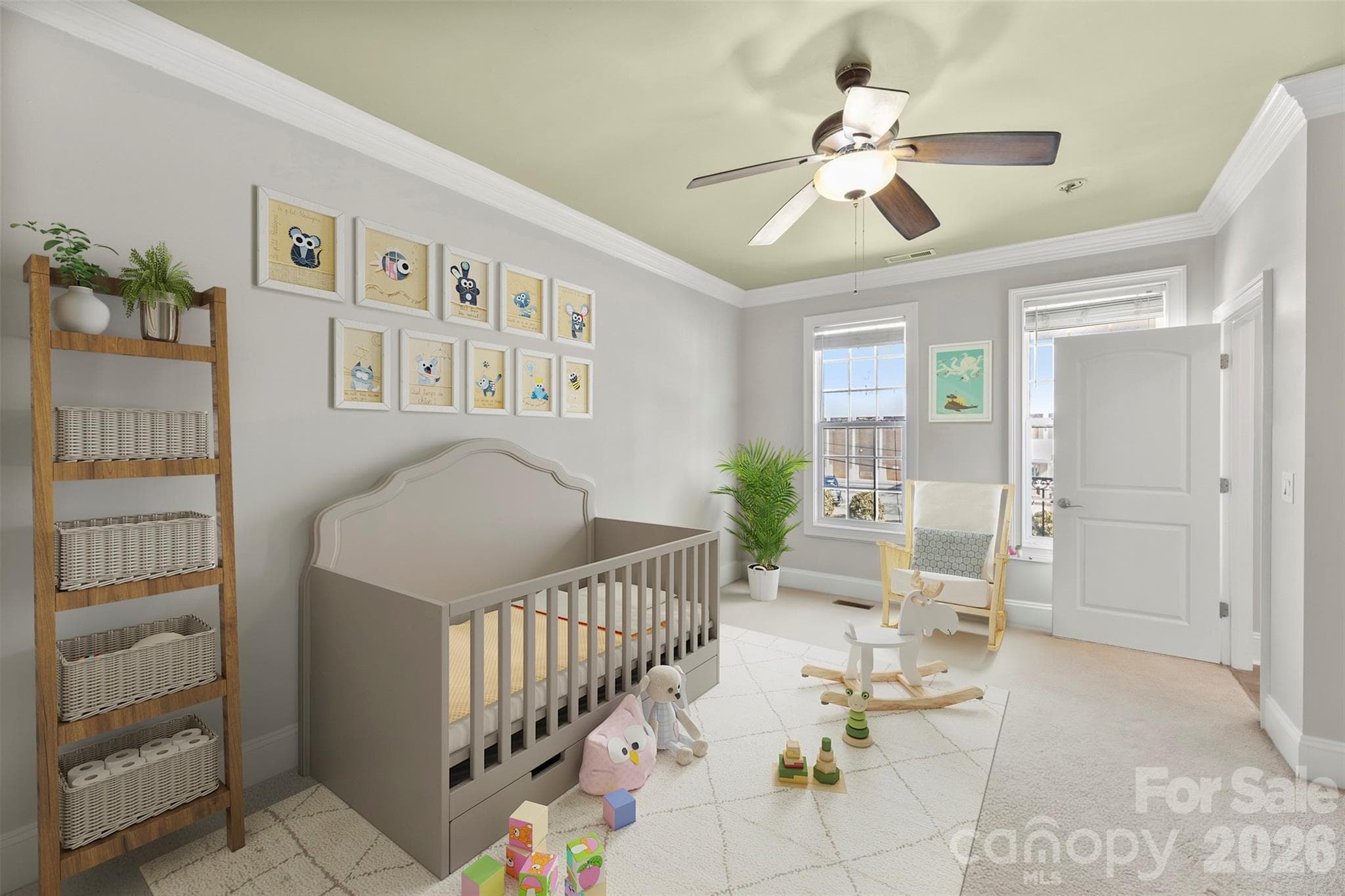 virtually stage bedroom 3 - 102 Savannahs Way, Kings Mountain