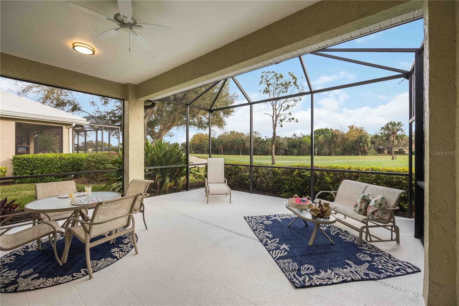 Lanai - new fans and lighting. - 547 FALLBROOK DR, VENICE