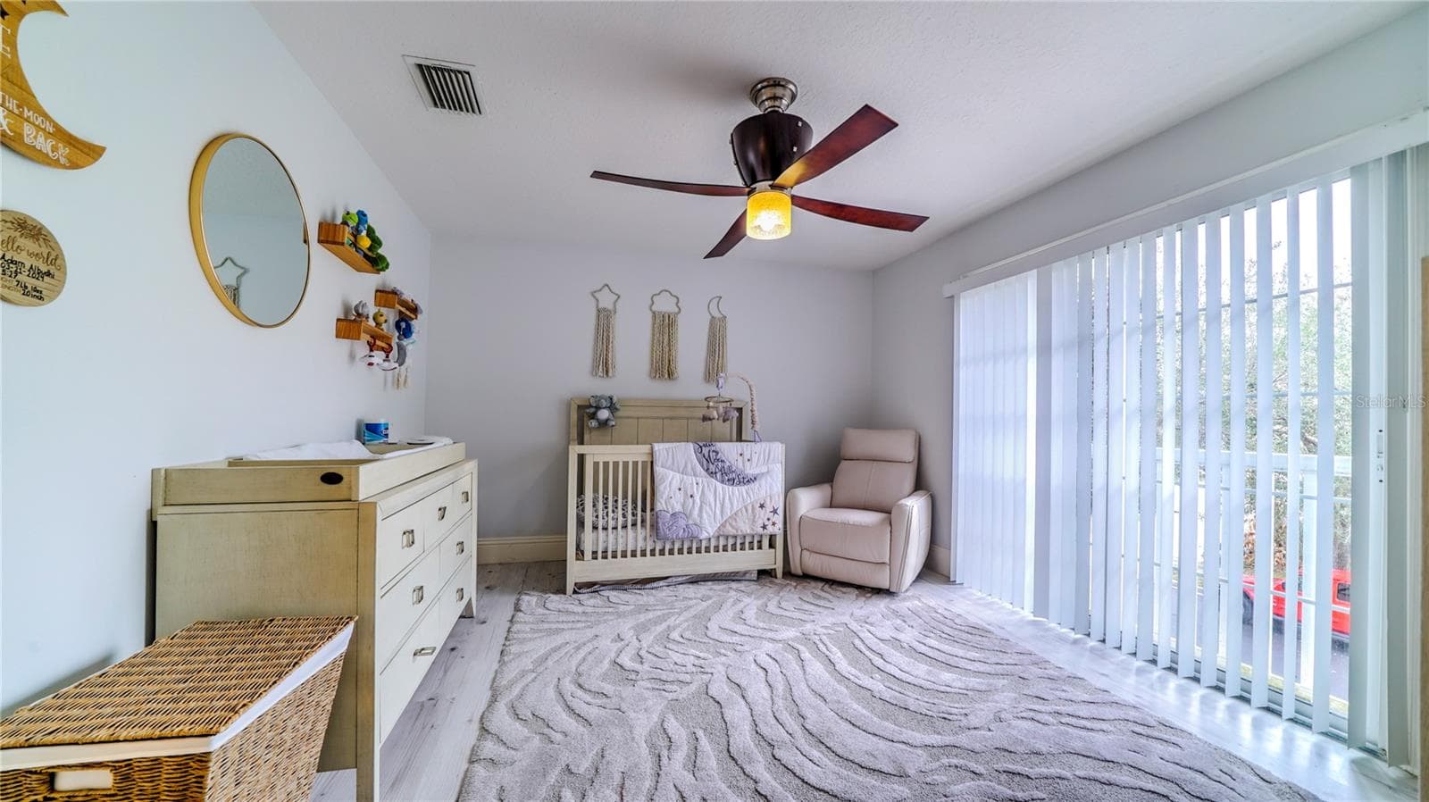 Bedroom #2 with balcony - 6956 LUCCA ST, ORLANDO