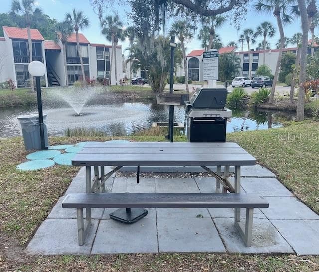 One of the may barbecue areas. - 3249 BENEVA RD #103, SARASOTA