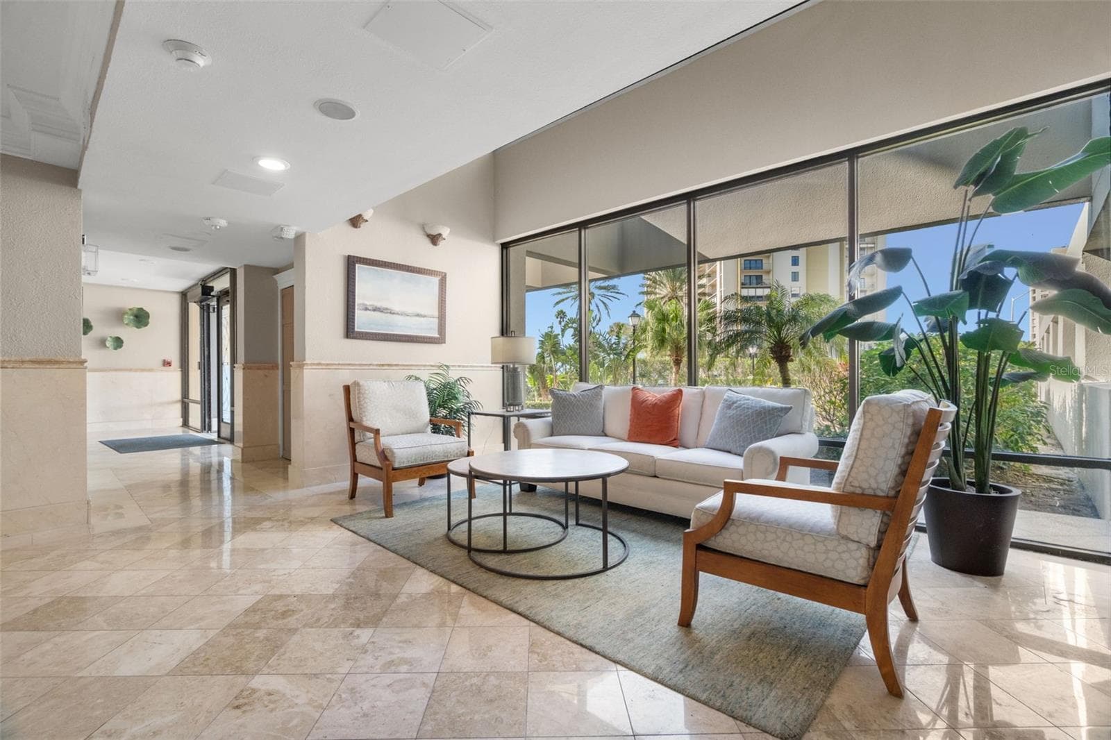 Ground floor lobby - 1501 GULF BLVD #603, CLEARWATER BEACH